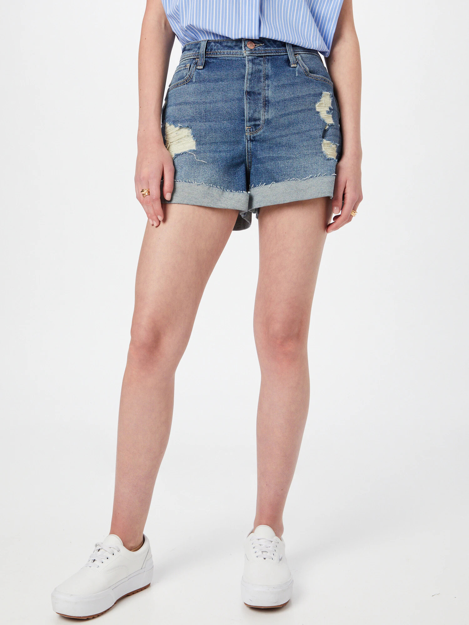 HOLLISTER Jeans albastru denim - Pled.ro