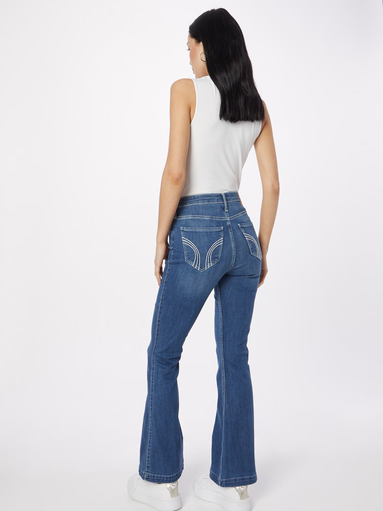 HOLLISTER Jeans albastru denim - Pled.ro