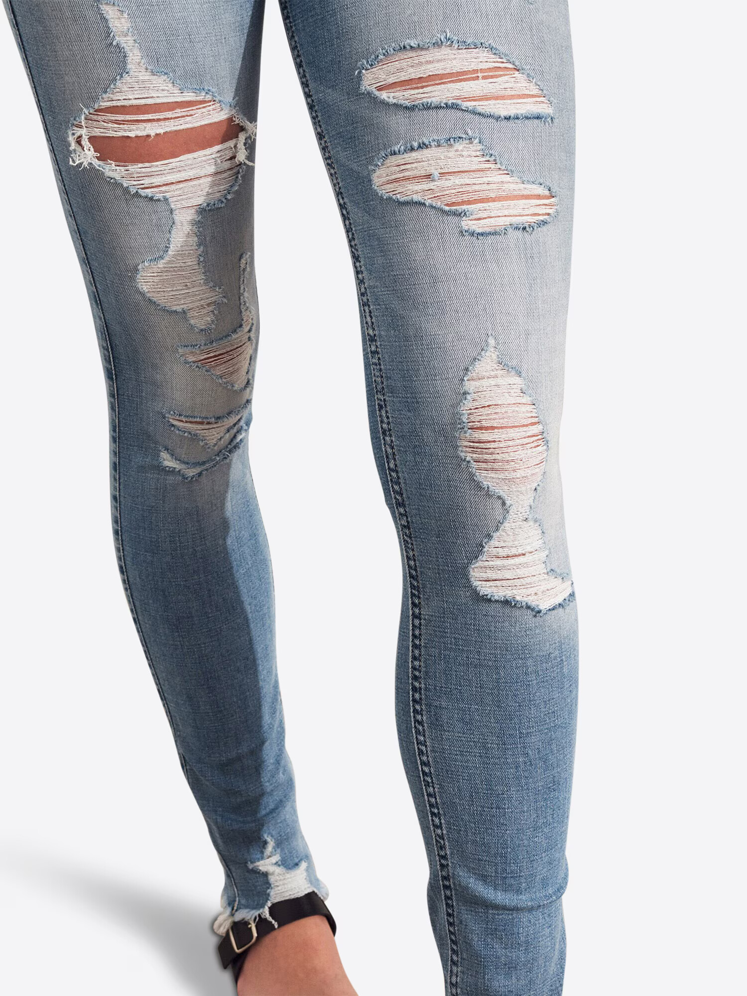 HOLLISTER Jeans albastru denim - Pled.ro