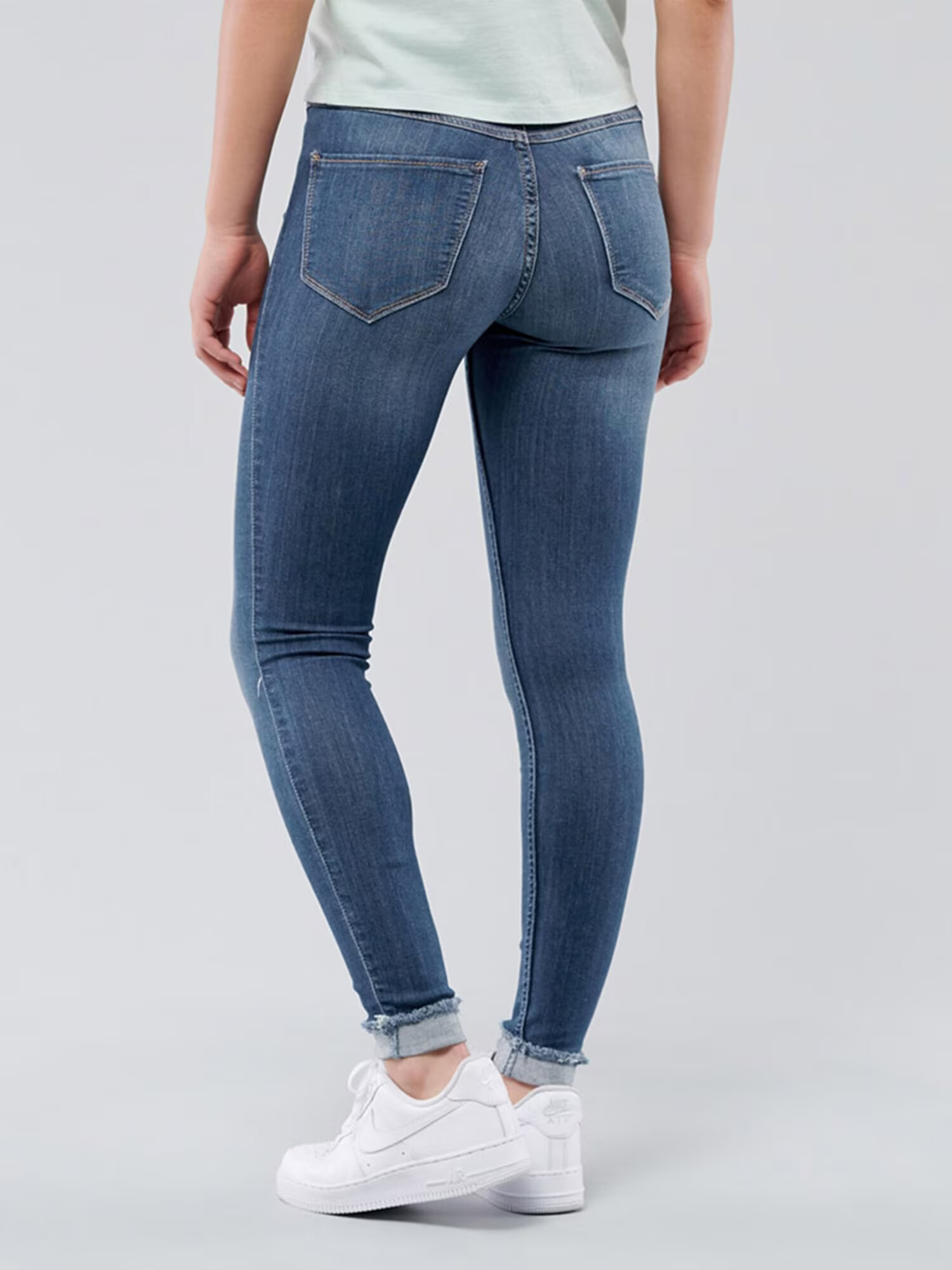 HOLLISTER Jeans albastru denim - Pled.ro