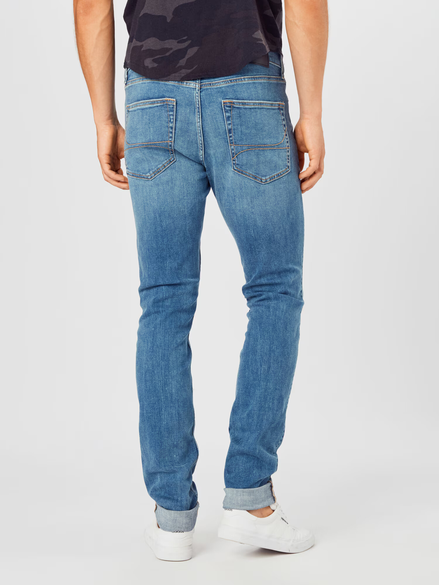 HOLLISTER Jeans albastru denim - Pled.ro