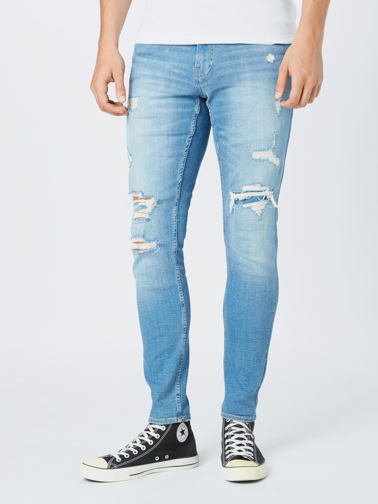 HOLLISTER Jeans albastru denim - Pled.ro