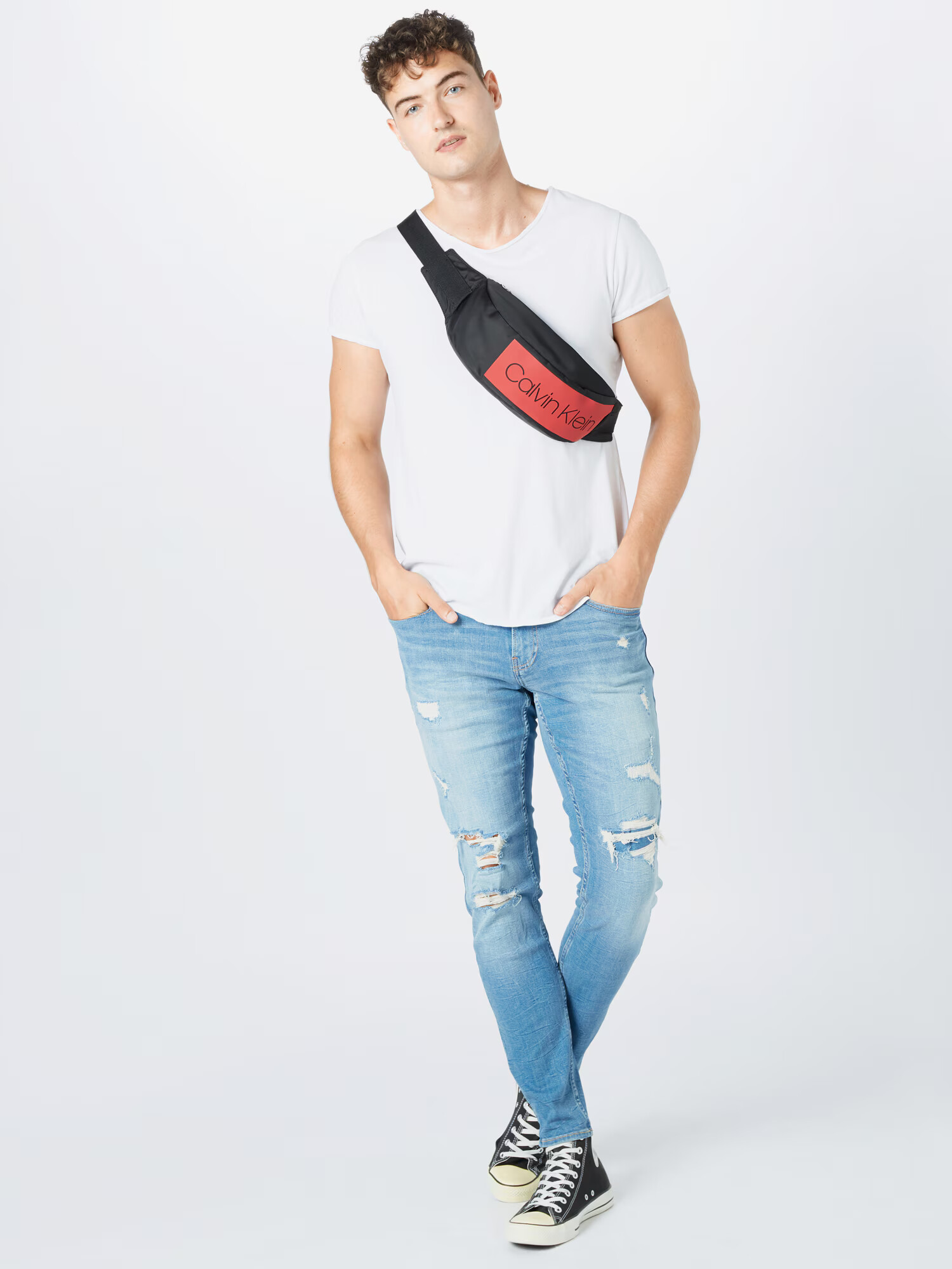 HOLLISTER Jeans albastru denim - Pled.ro