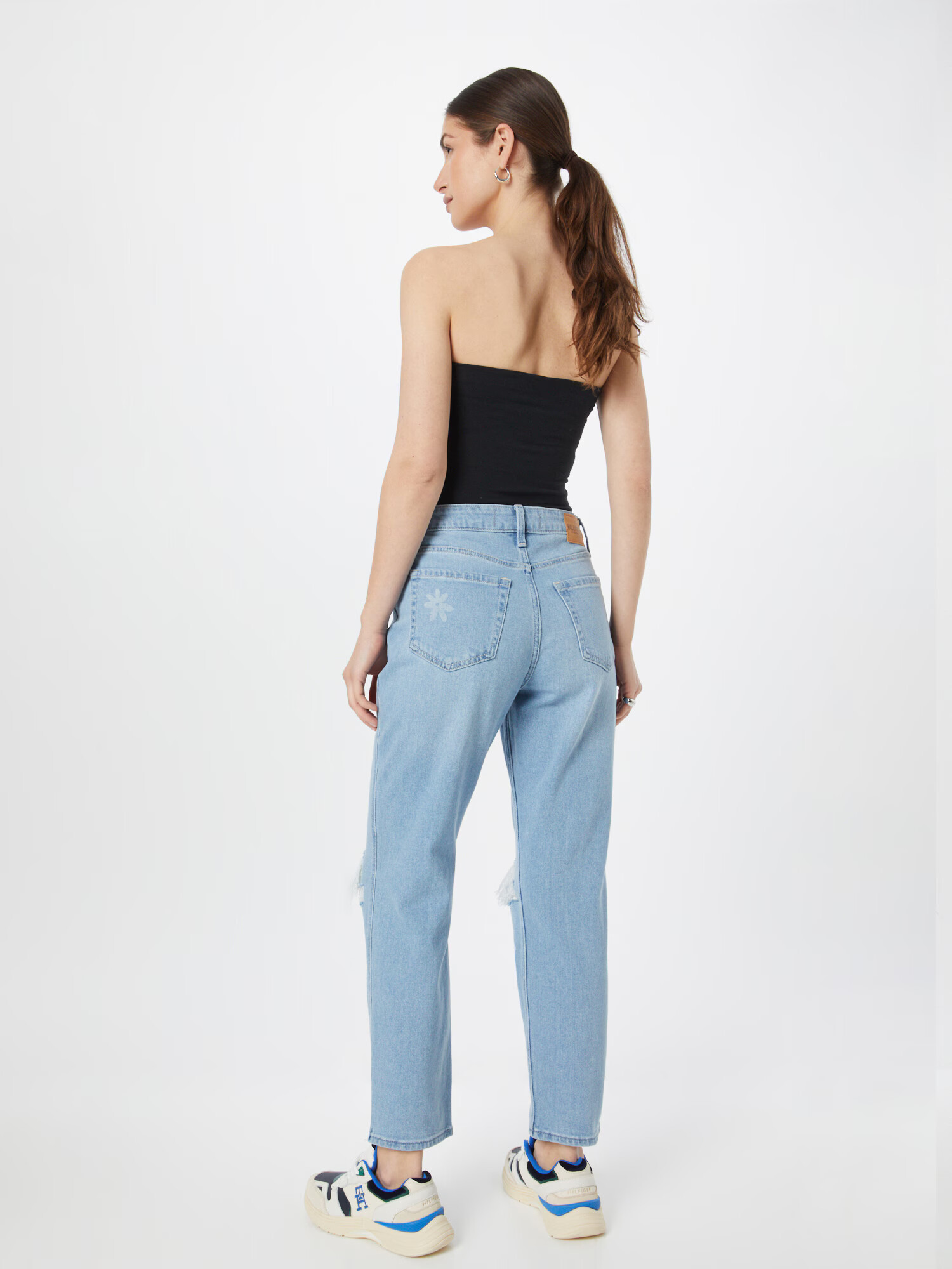 HOLLISTER Jeans albastru denim - Pled.ro