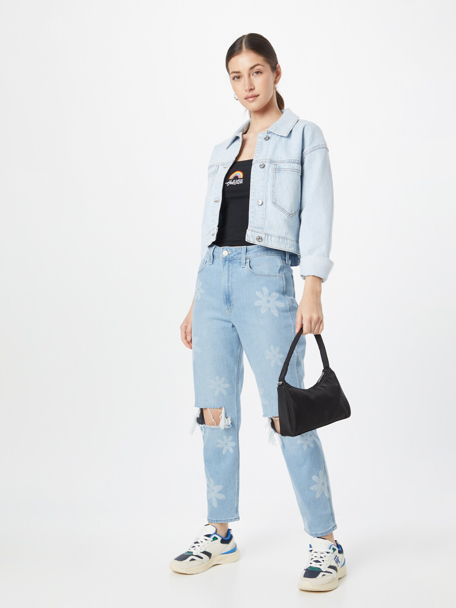 HOLLISTER Jeans albastru denim - Pled.ro