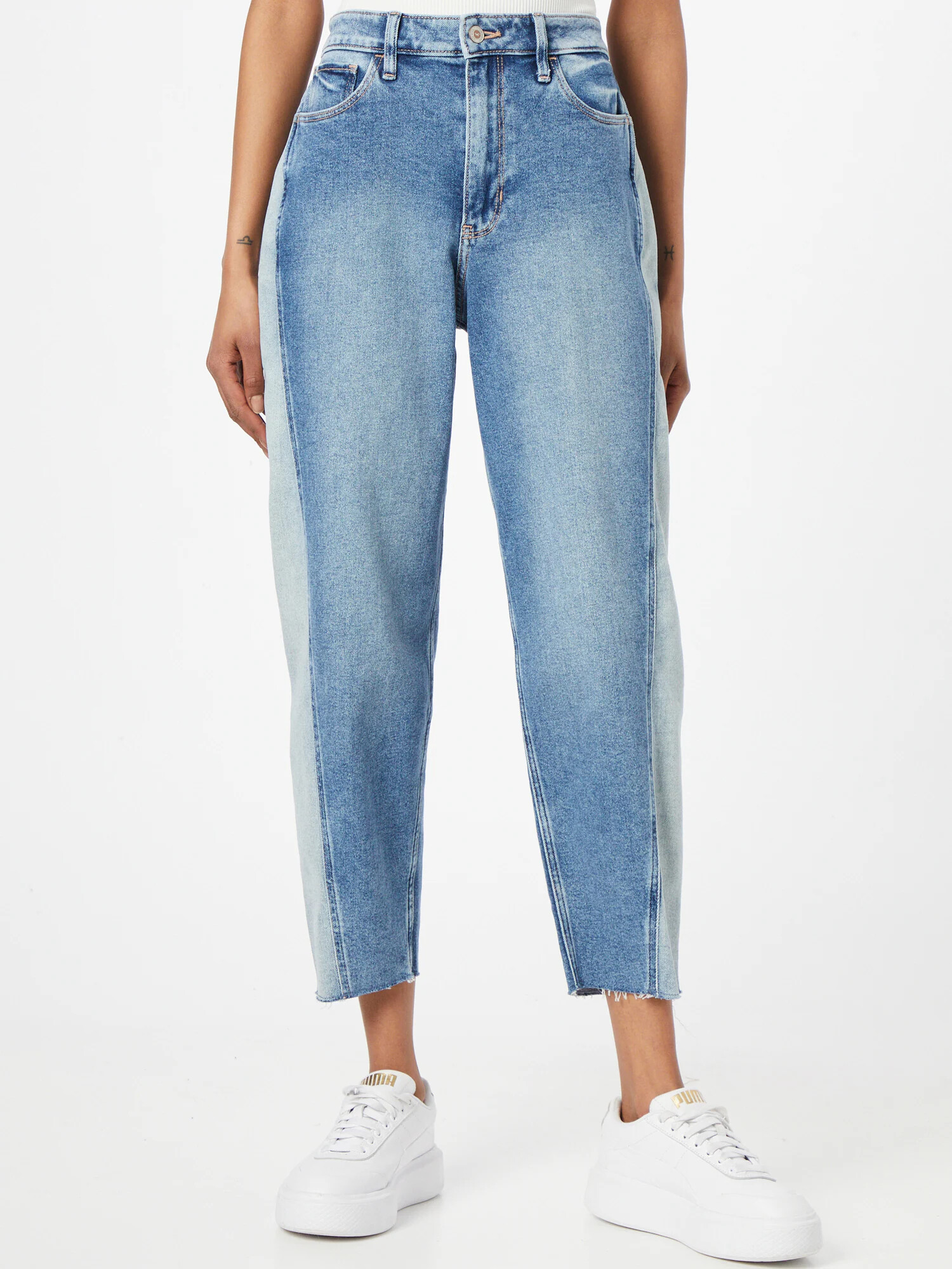 HOLLISTER Jeans albastru denim / albastru deschis - Pled.ro