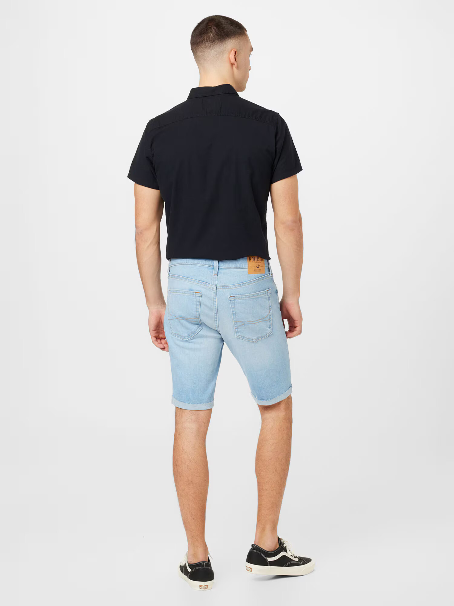 HOLLISTER Jeans albastru deschis - Pled.ro