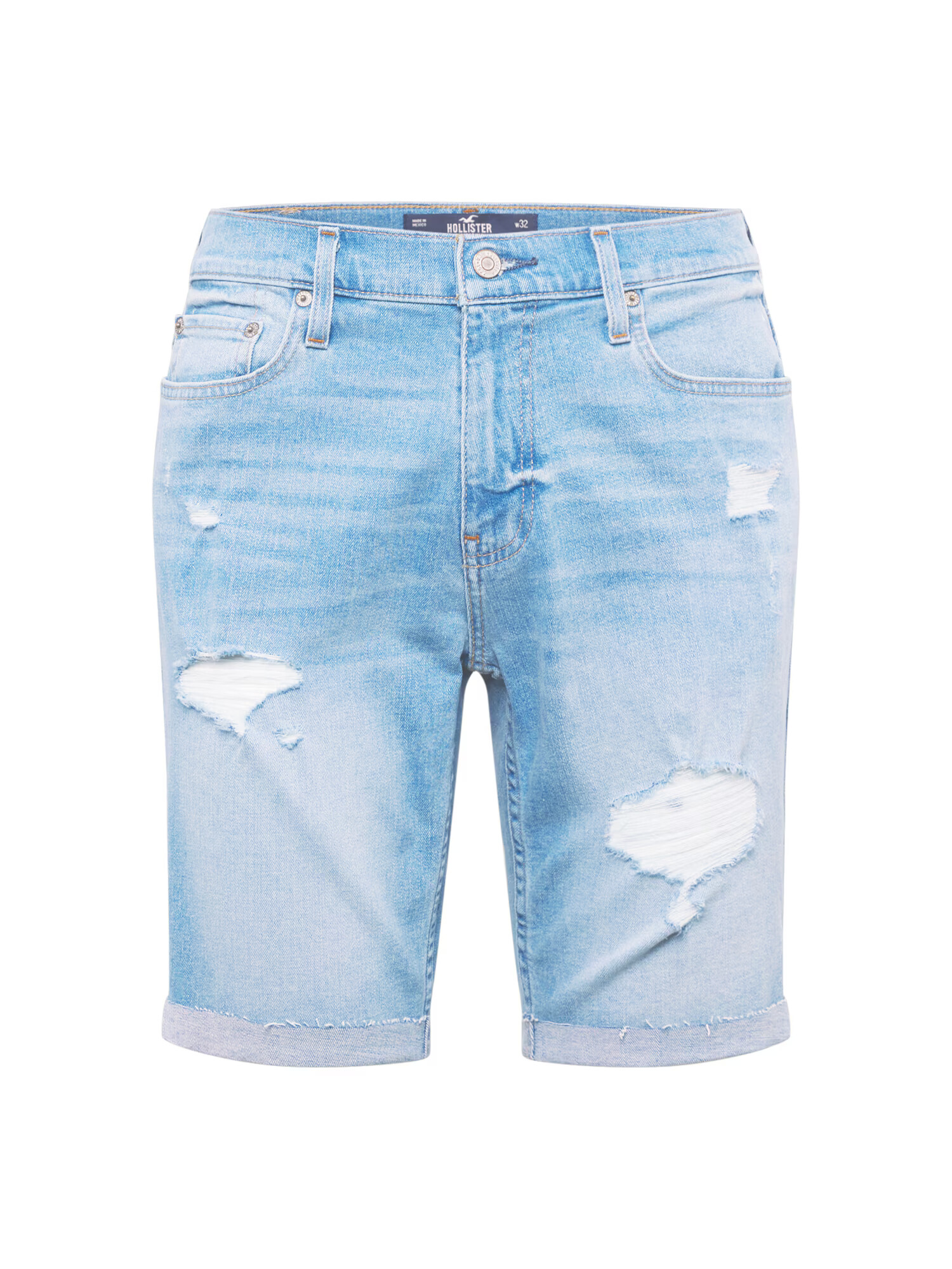 HOLLISTER Jeans albastru deschis - Pled.ro