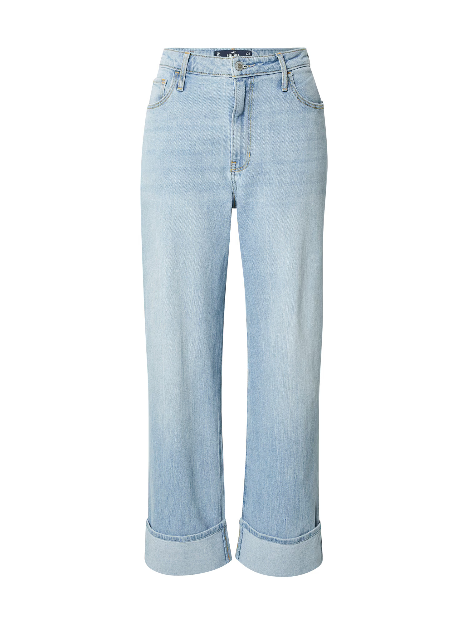 HOLLISTER Jeans albastru deschis - Pled.ro