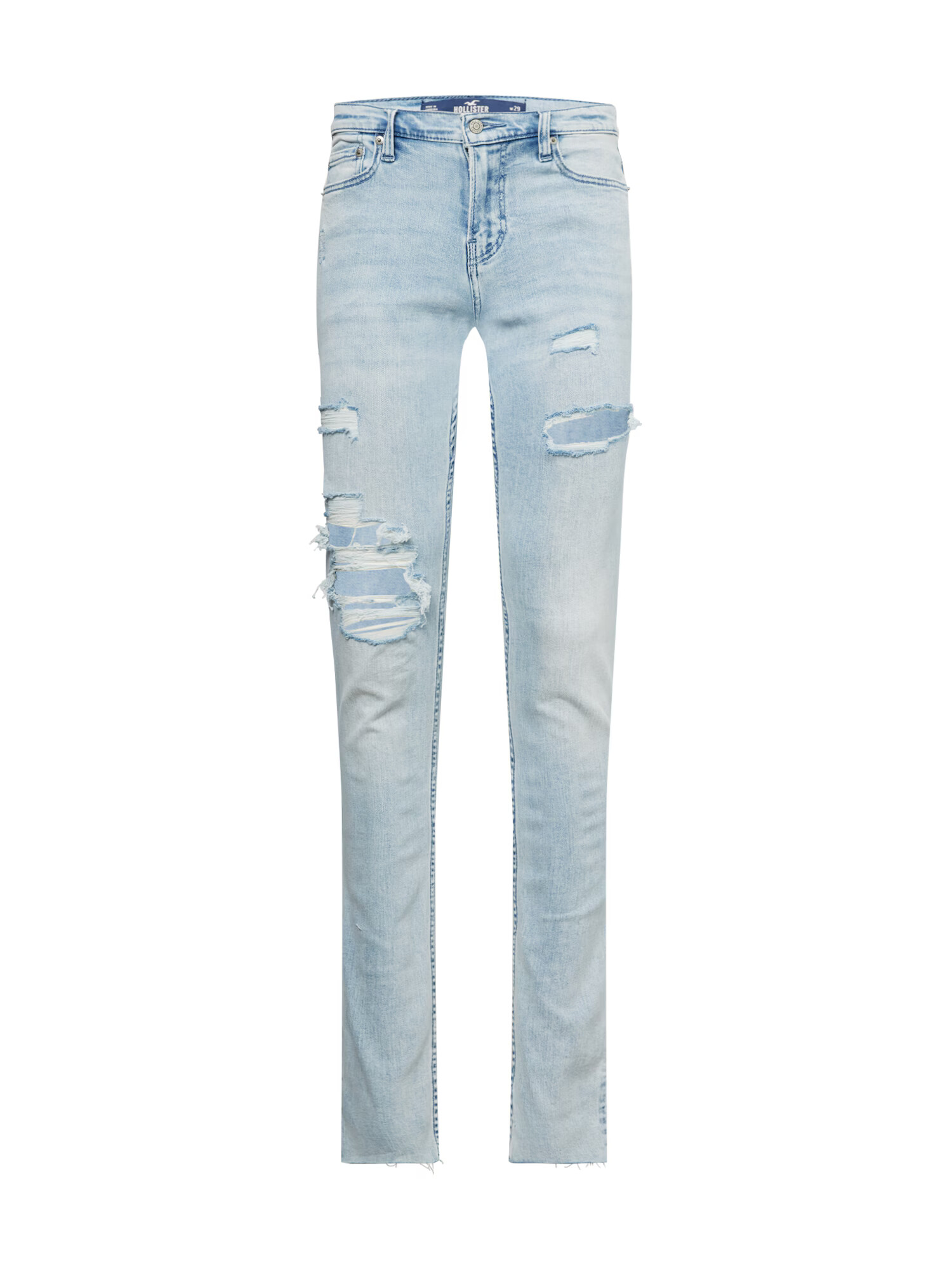 HOLLISTER Jeans albastru deschis - Pled.ro