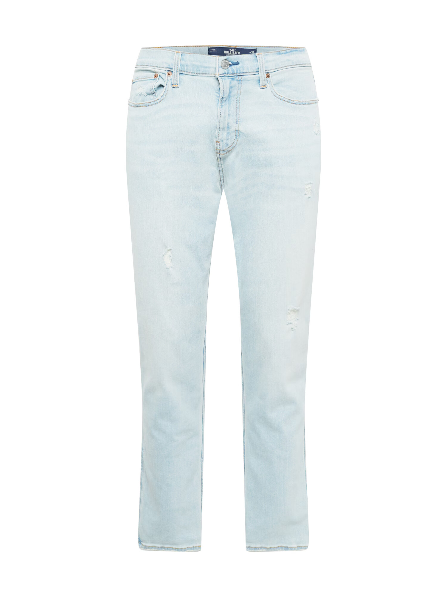 HOLLISTER Jeans albastru deschis - Pled.ro