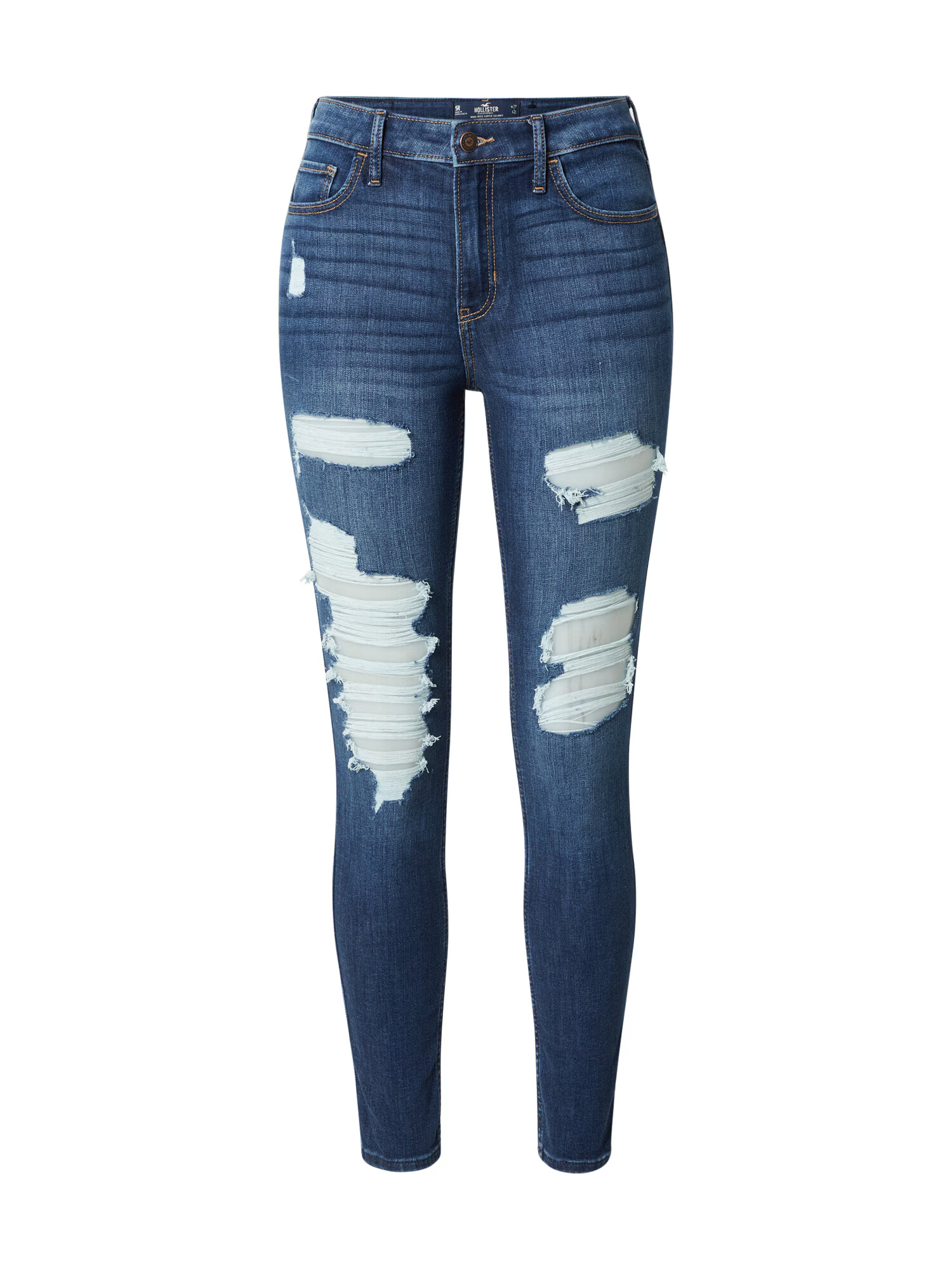 HOLLISTER Jeans albastru închis - Pled.ro