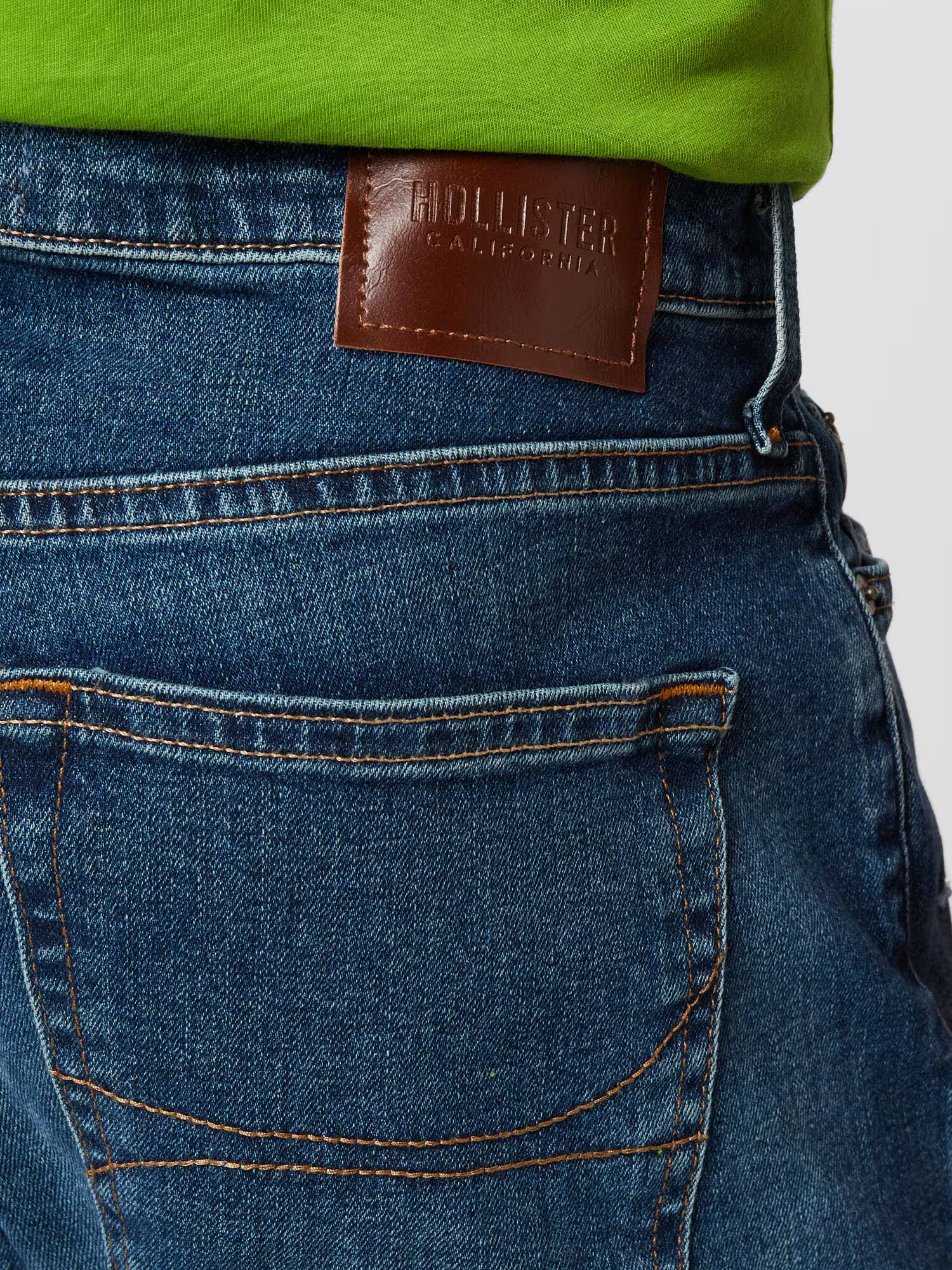 HOLLISTER Jeans albastru închis - Pled.ro