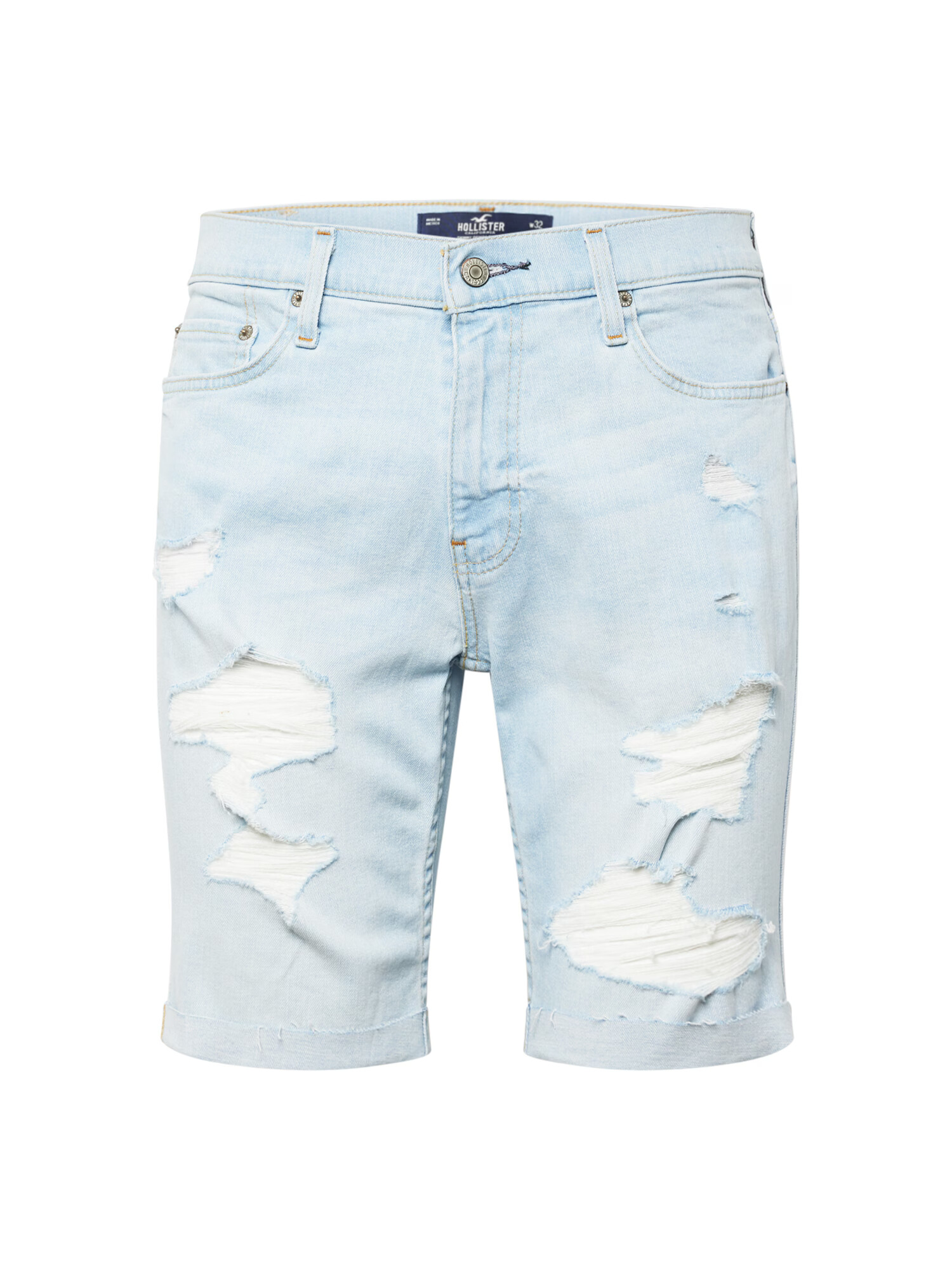 HOLLISTER Jeans albastru pastel - Pled.ro