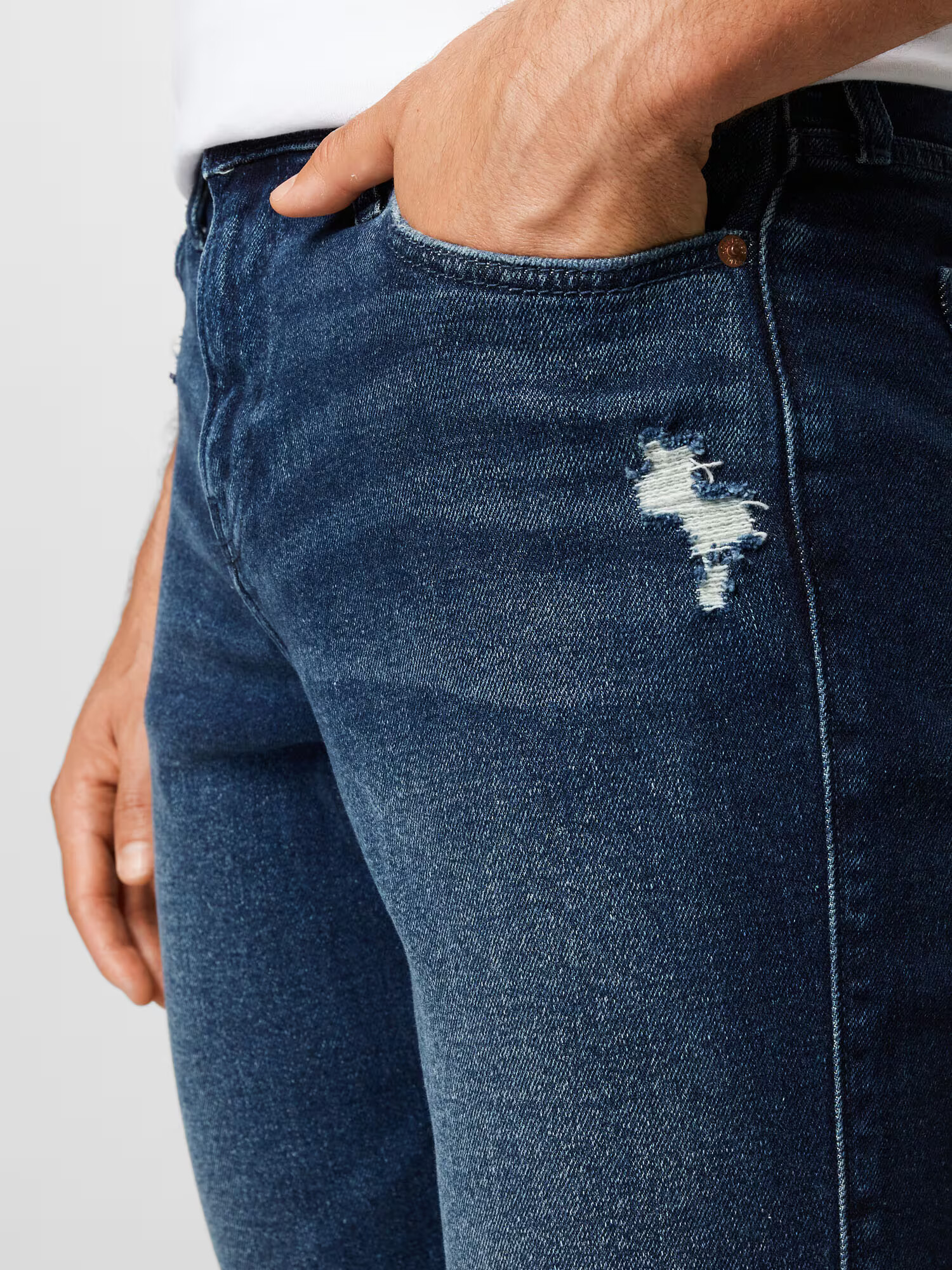 HOLLISTER Jeans bleumarin - Pled.ro