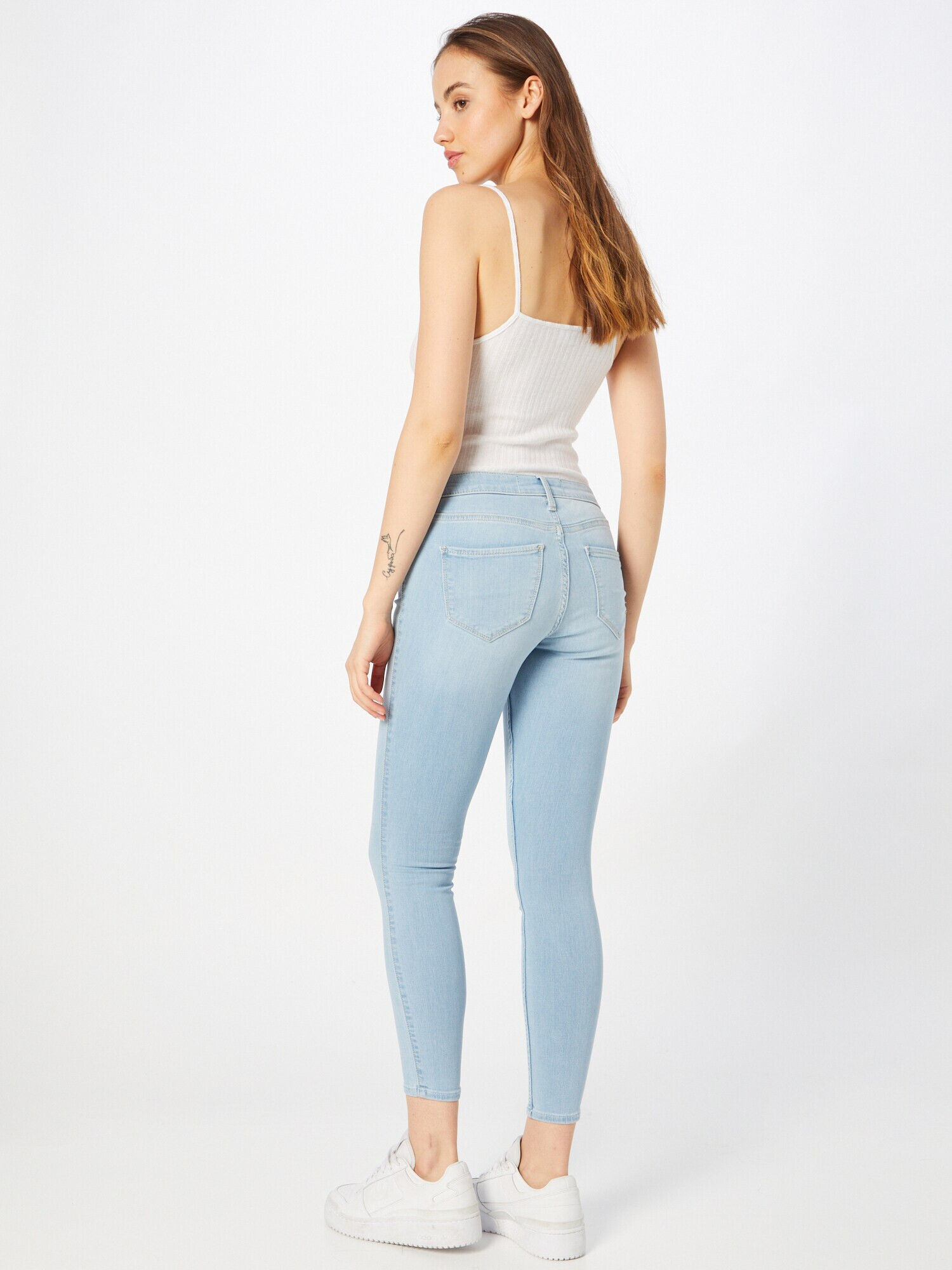 HOLLISTER Jeans 'CLEAN' albastru deschis - Pled.ro