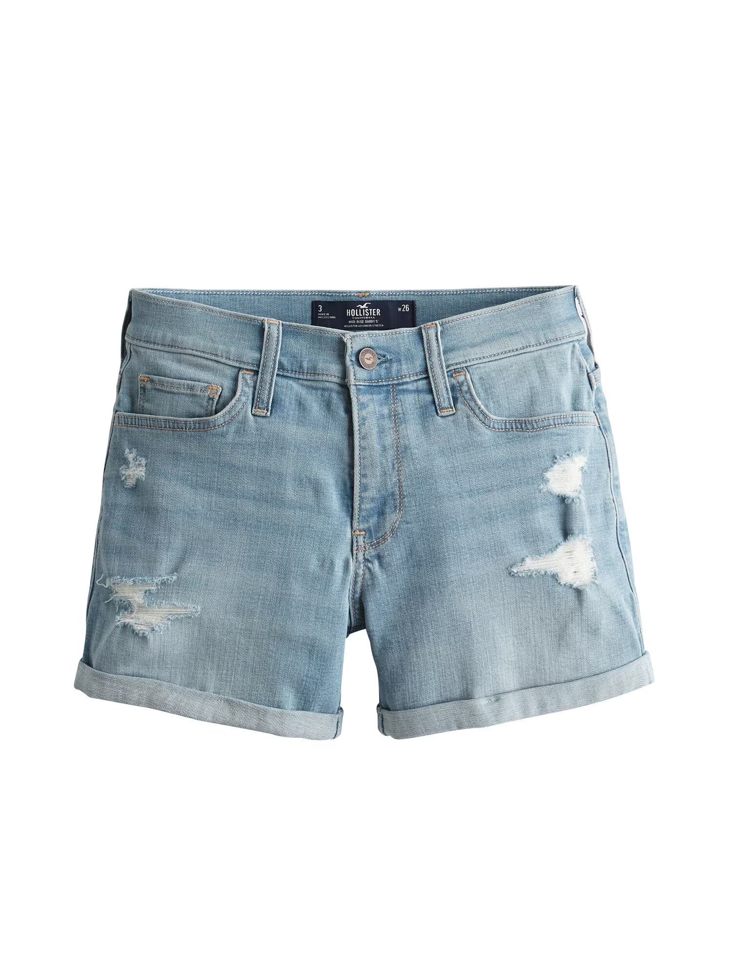 HOLLISTER Jeans 'DTC MR' albastru denim - Pled.ro