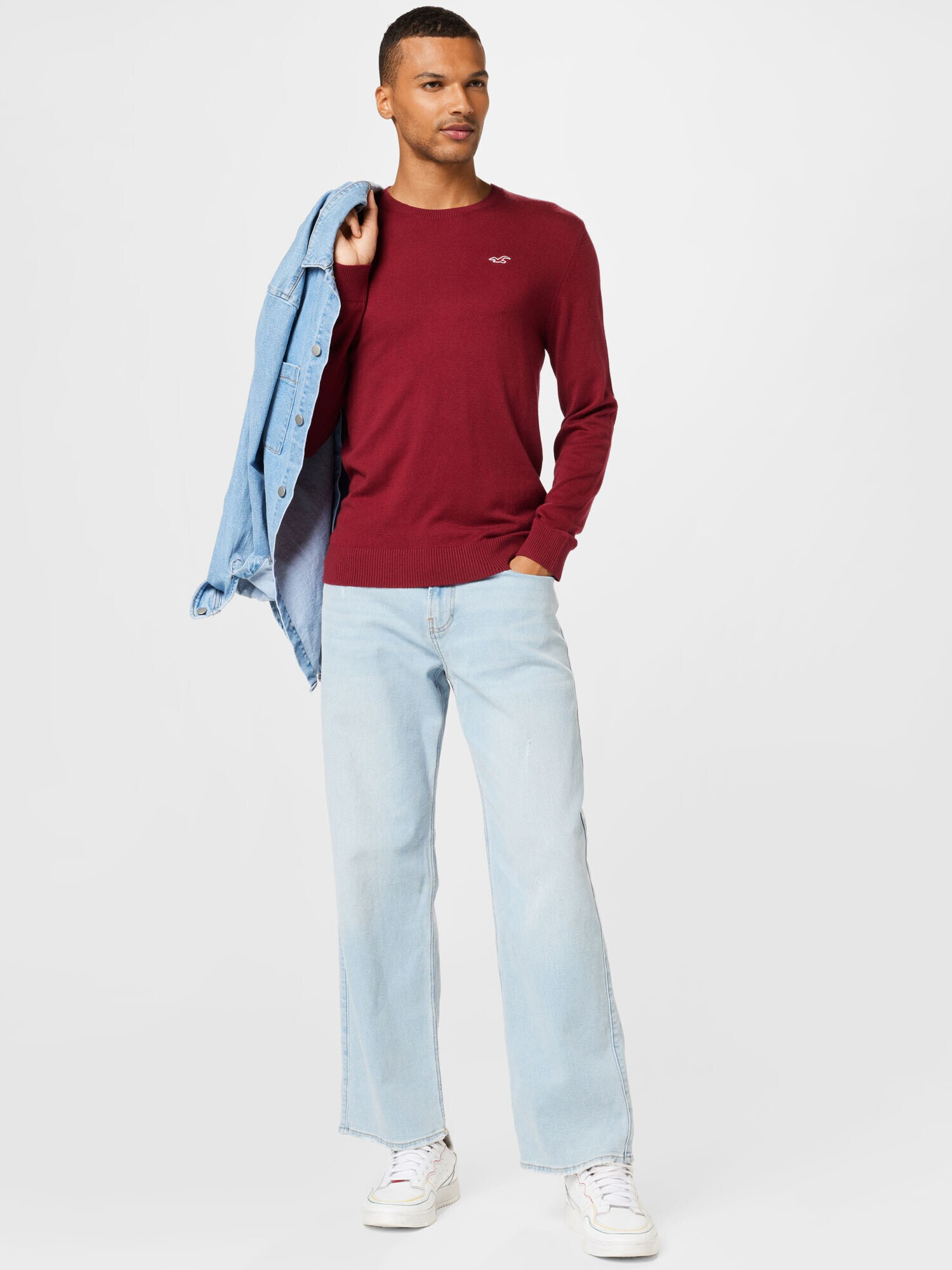 HOLLISTER Jeans 'ICY' albastru deschis - Pled.ro