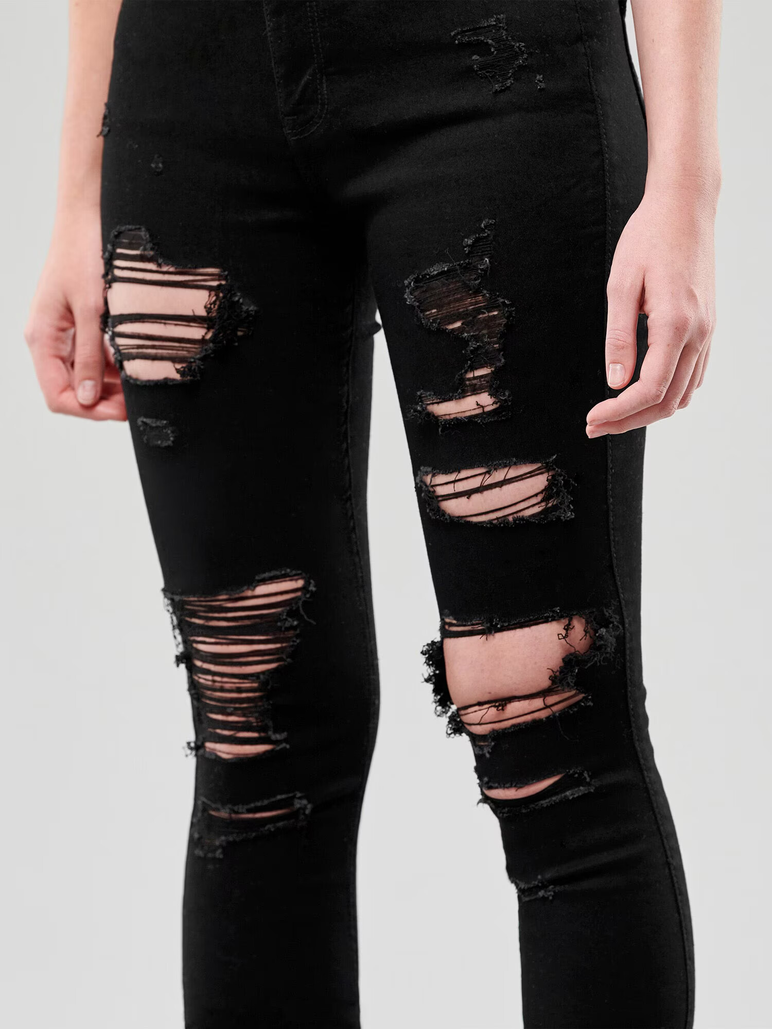 HOLLISTER Jeans negru - Pled.ro