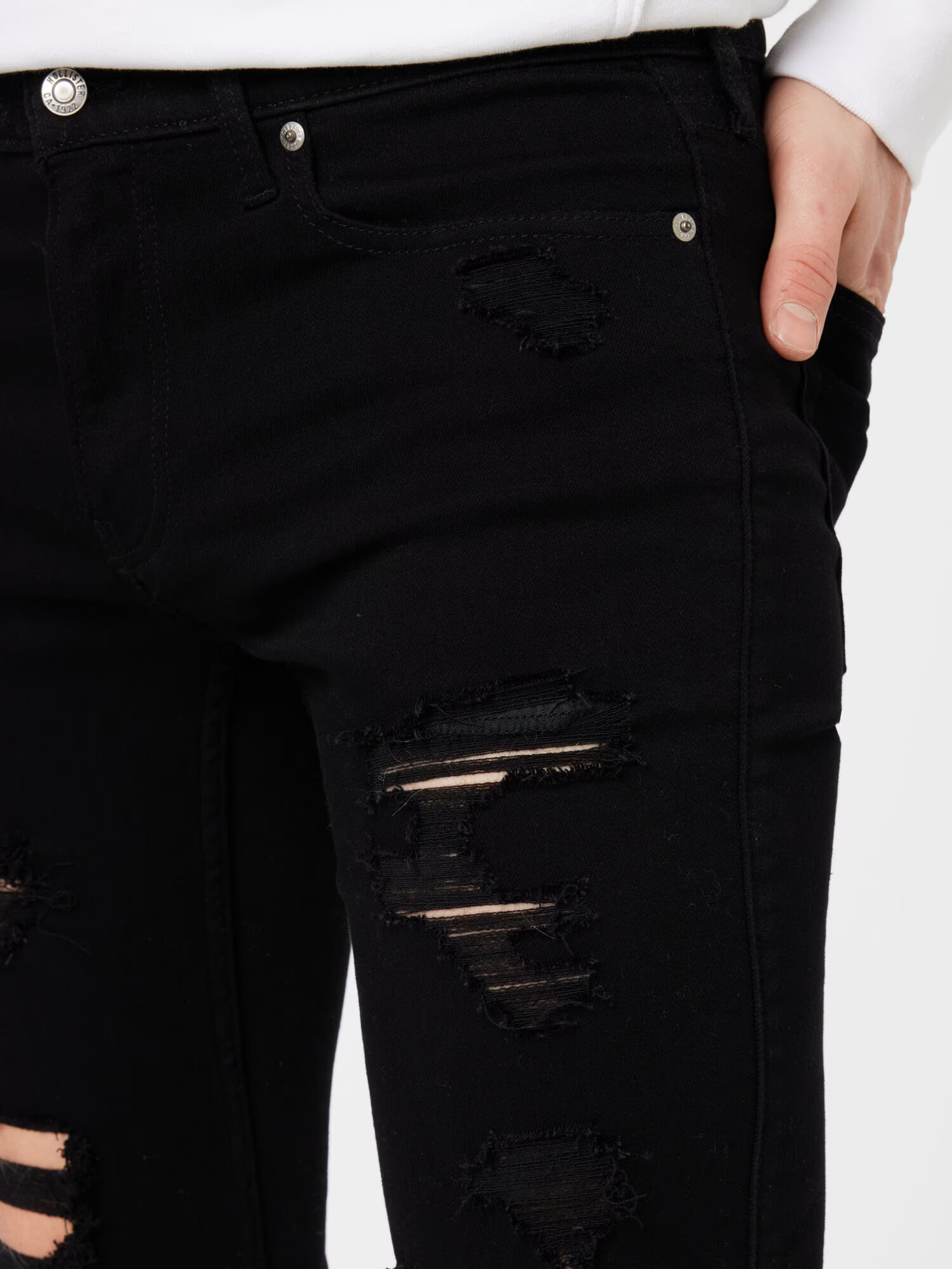 HOLLISTER Jeans negru - Pled.ro