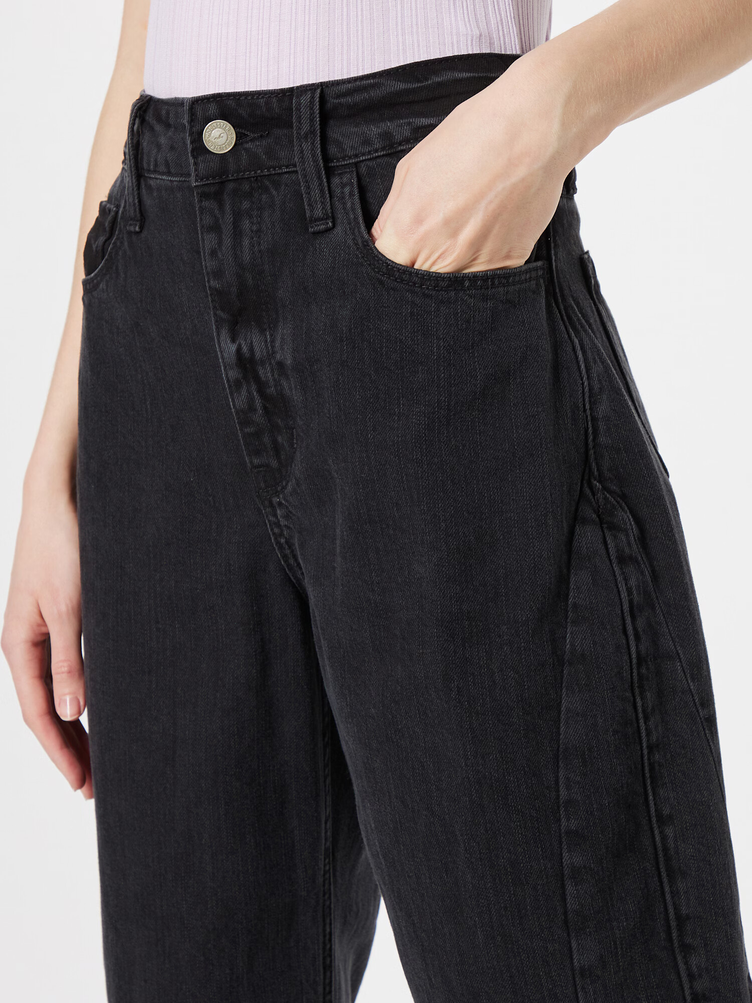 HOLLISTER Jeans negru - Pled.ro