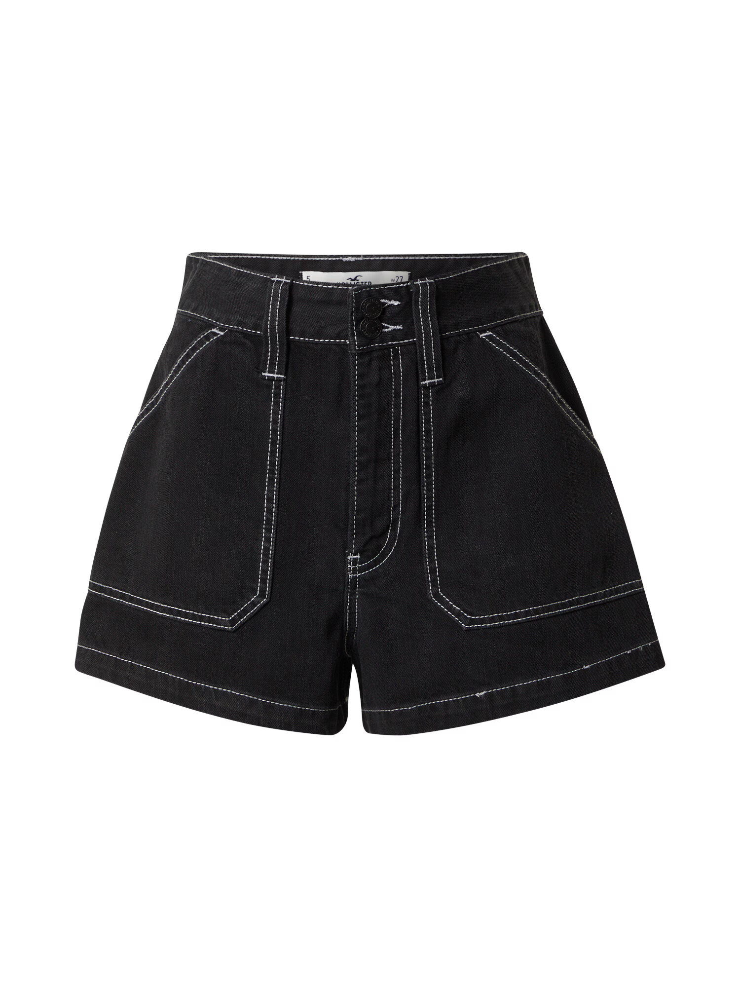 HOLLISTER Jeans negru denim - Pled.ro