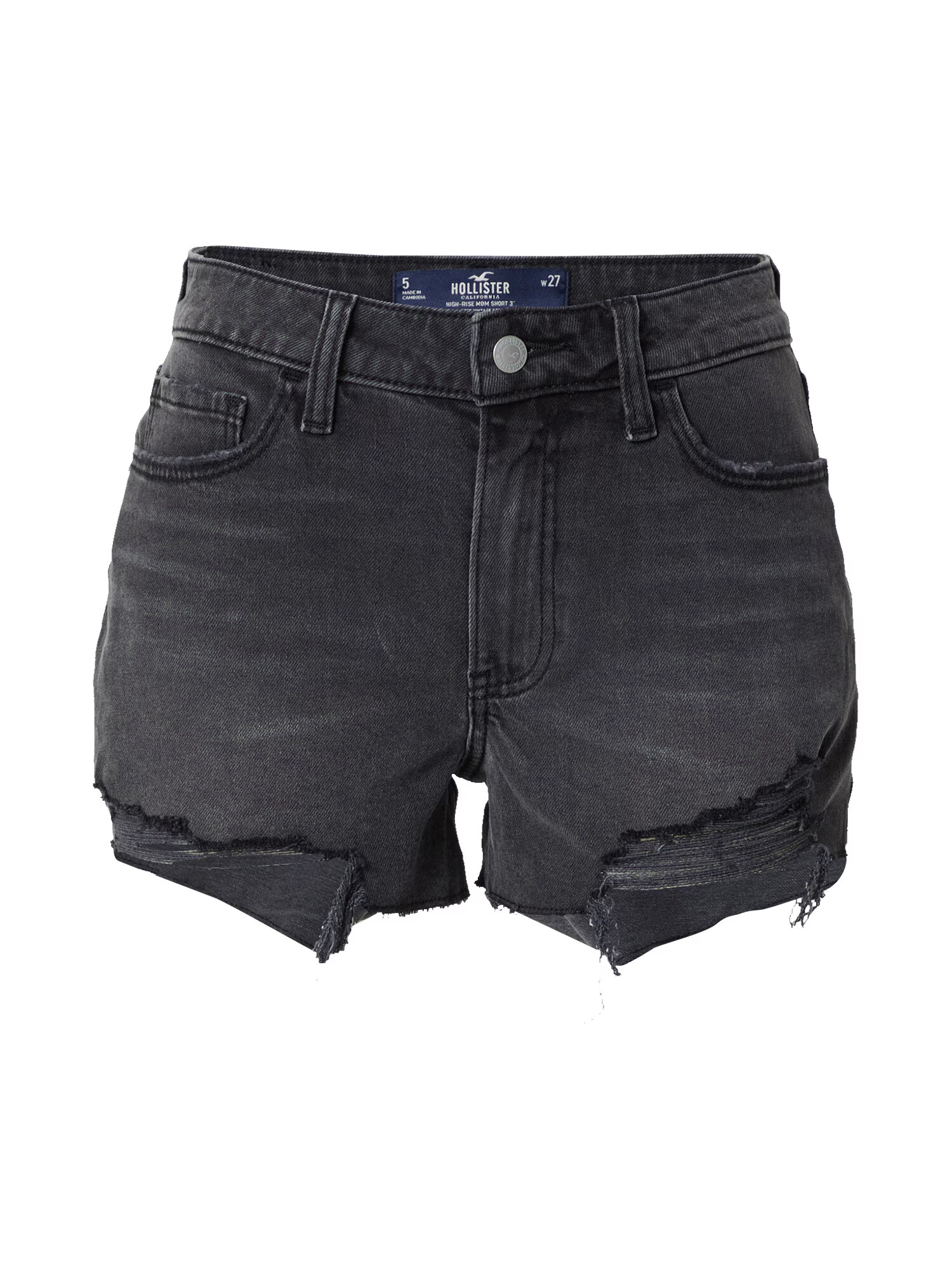 HOLLISTER Jeans negru denim - Pled.ro