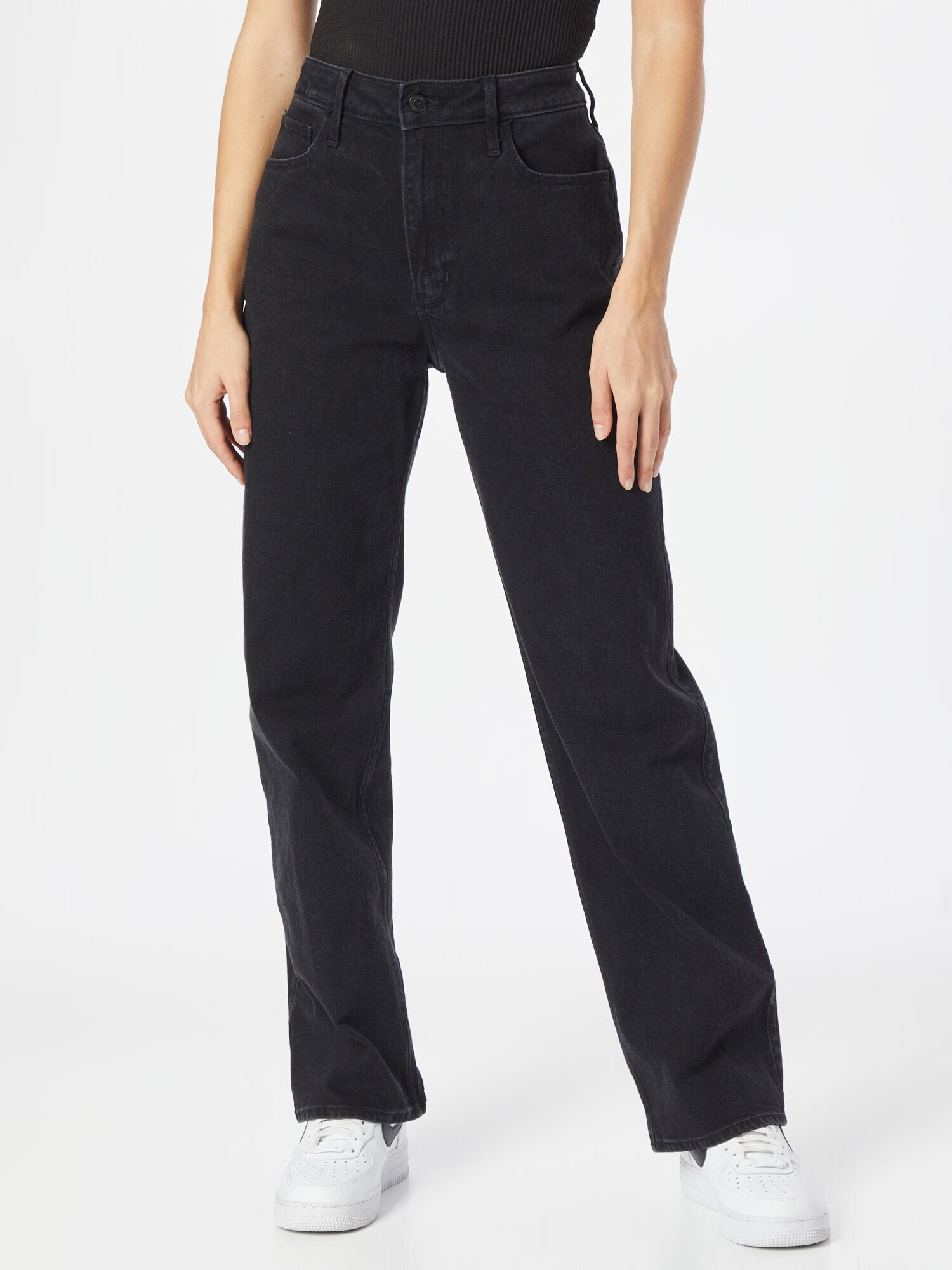 HOLLISTER Jeans negru denim - Pled.ro