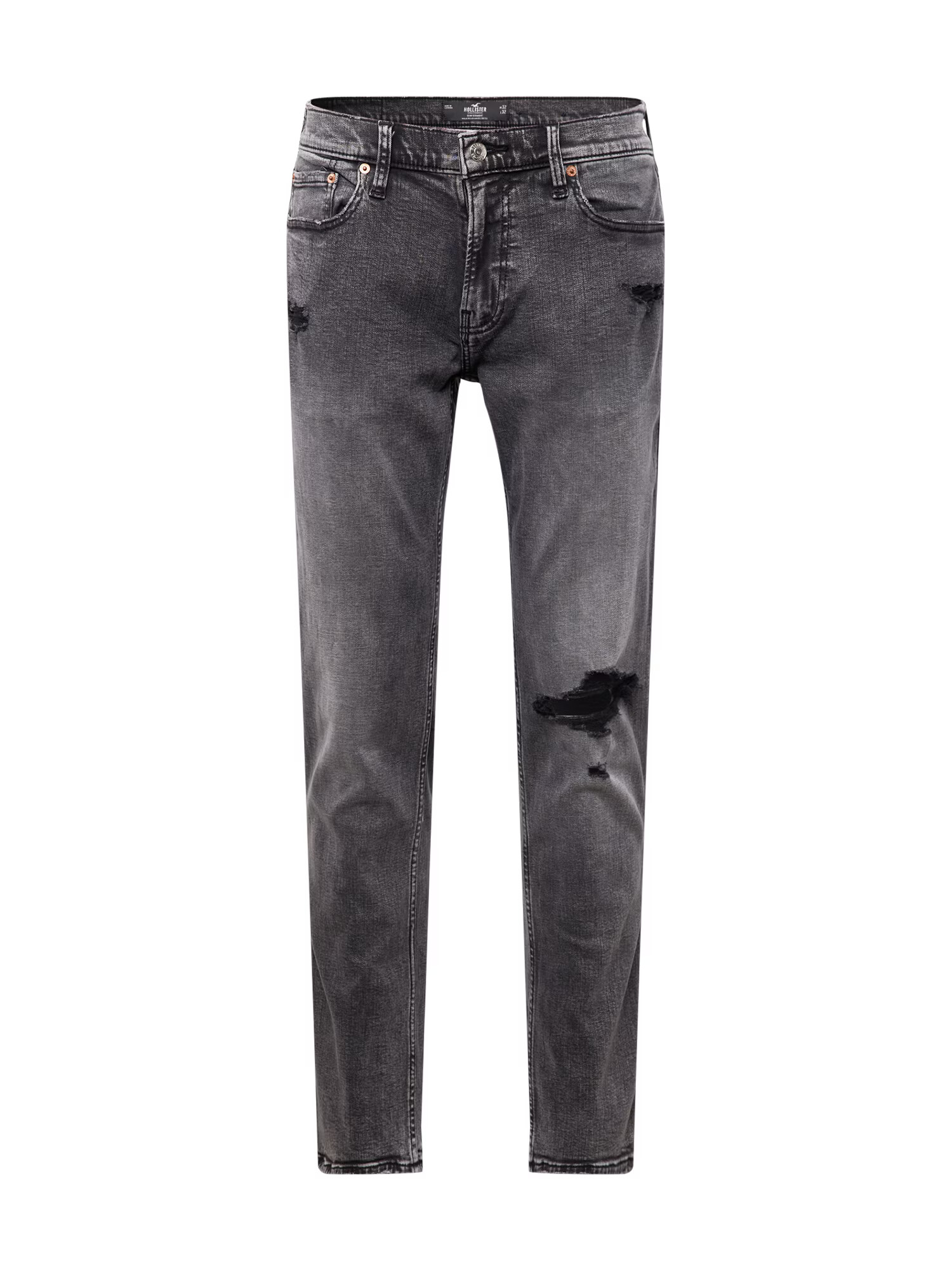 HOLLISTER Jeans negru denim - Pled.ro