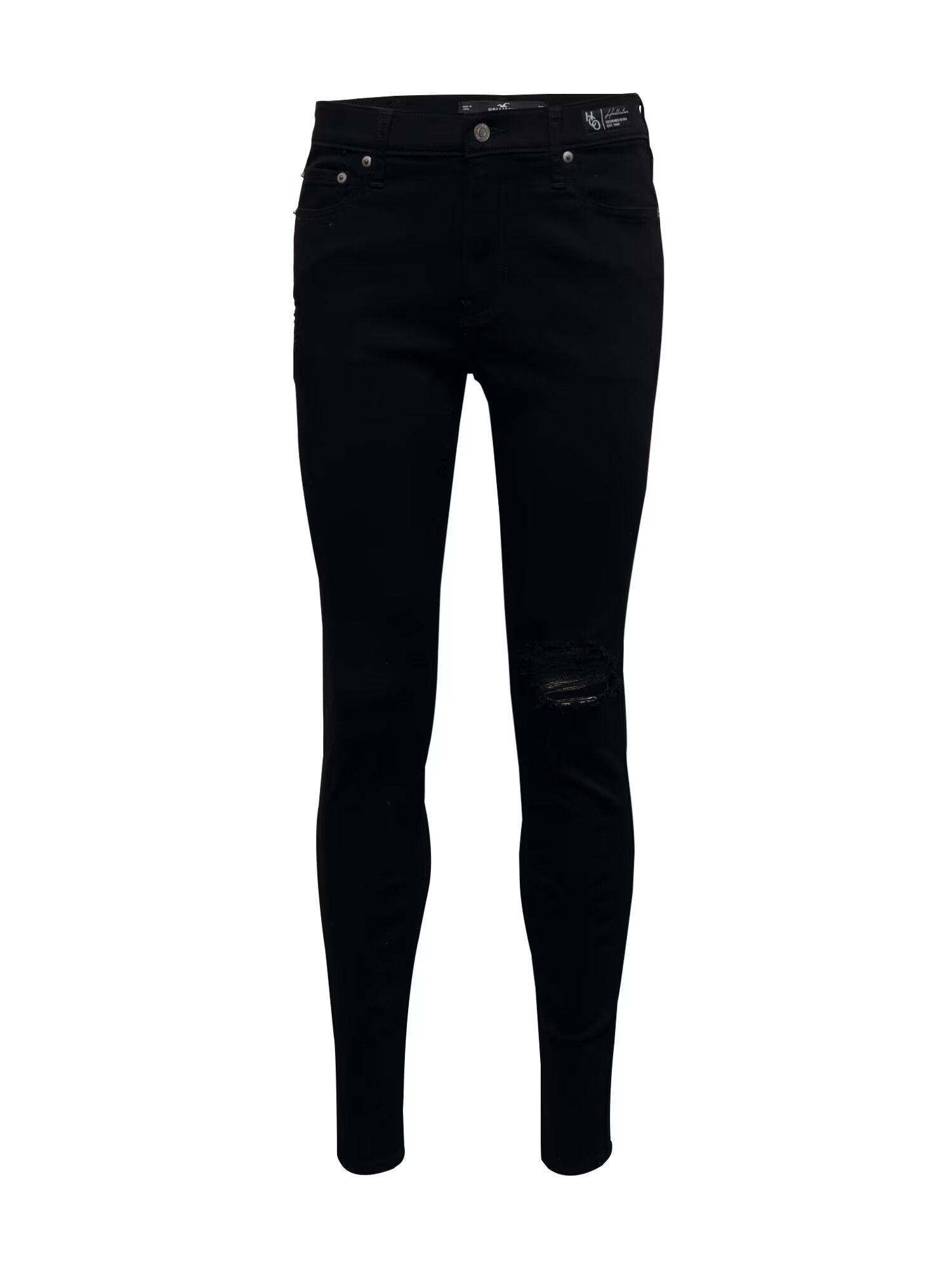 HOLLISTER Jeans negru denim - Pled.ro