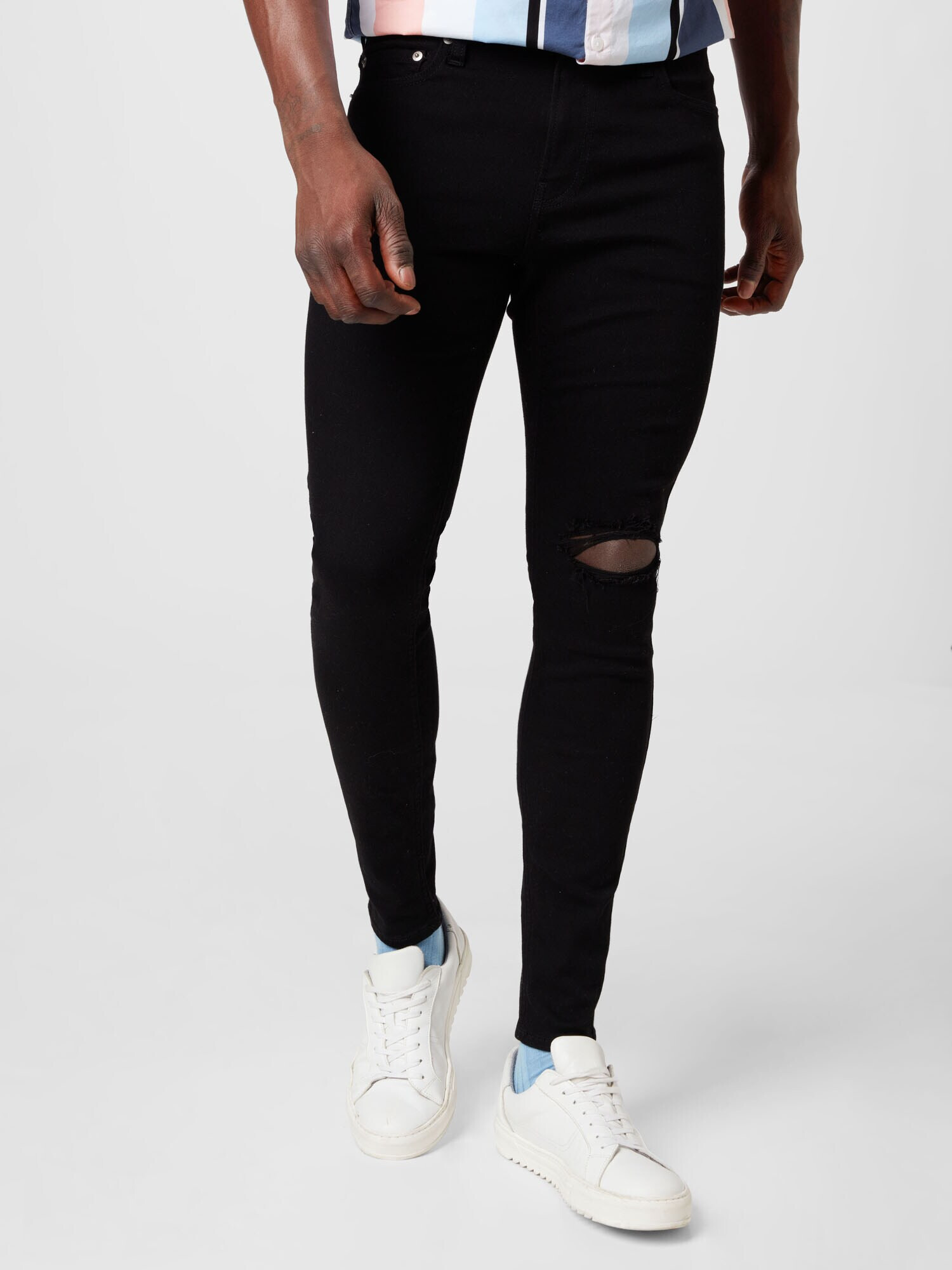 HOLLISTER Jeans negru denim - Pled.ro