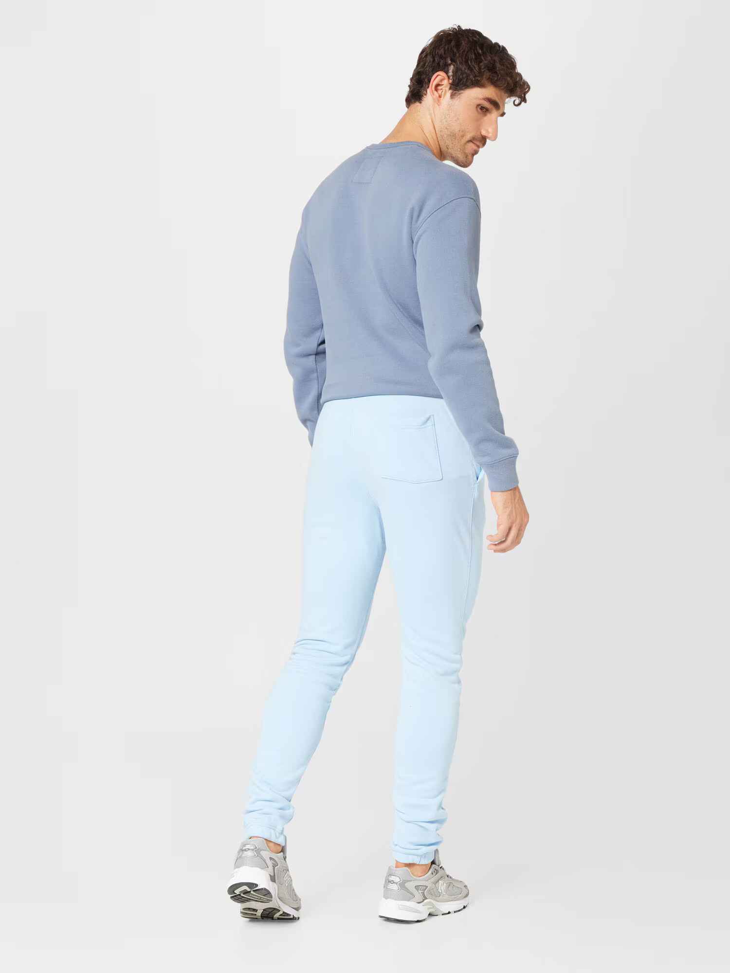 HOLLISTER Pantaloni albastru deschis - Pled.ro