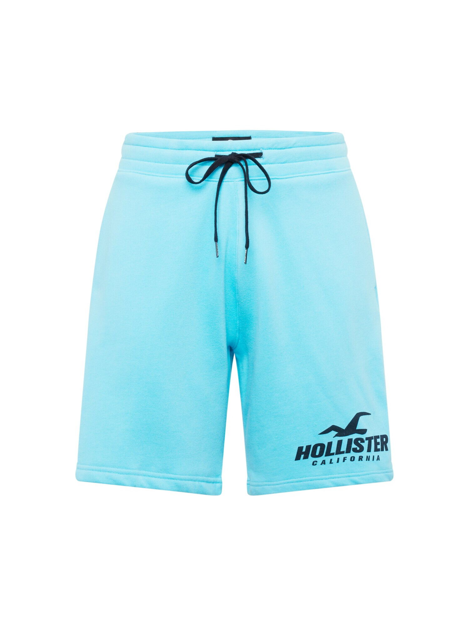 HOLLISTER Pantaloni albastru deschis / negru - Pled.ro