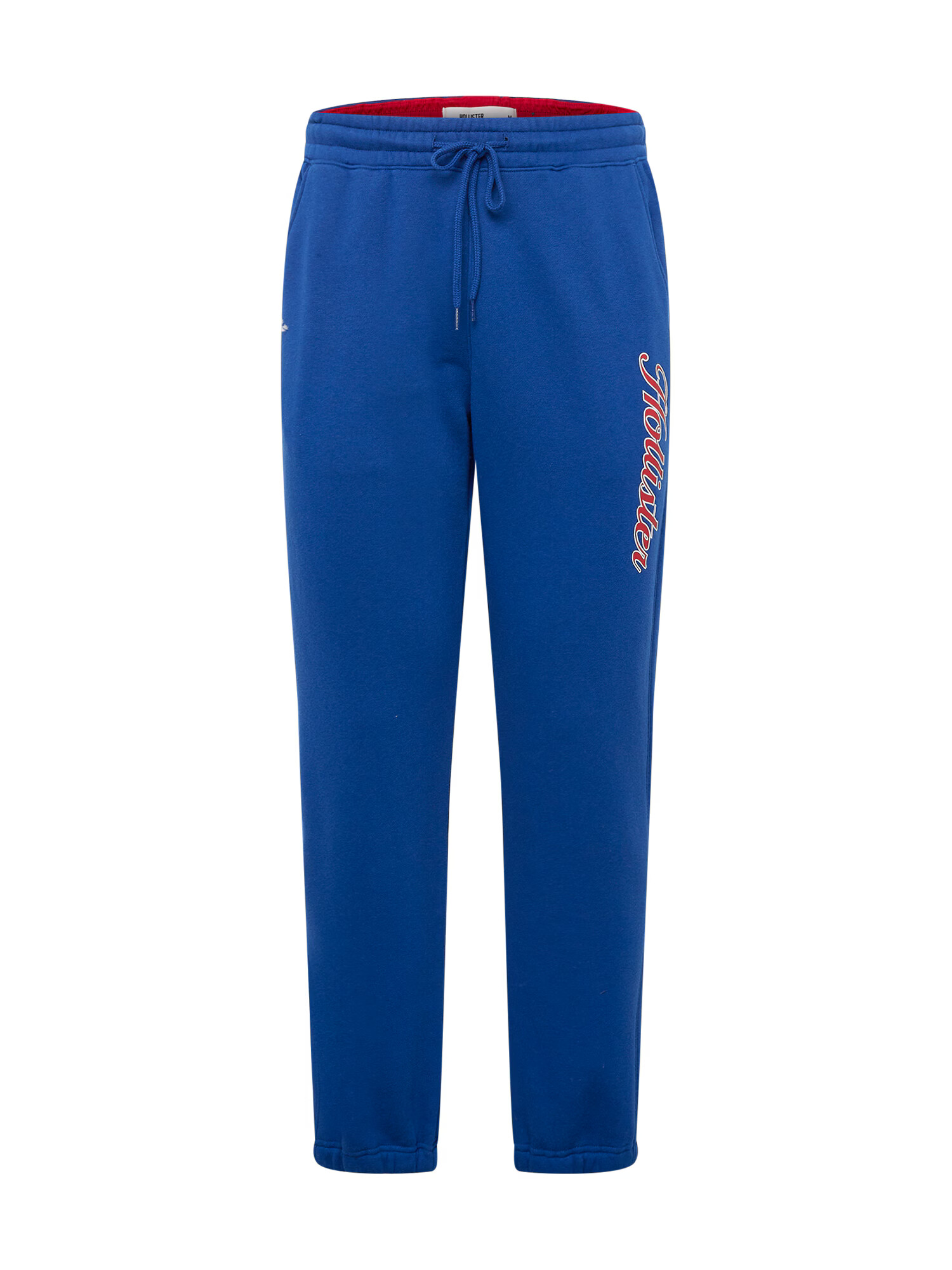 HOLLISTER Pantaloni albastru / roșu / alb - Pled.ro