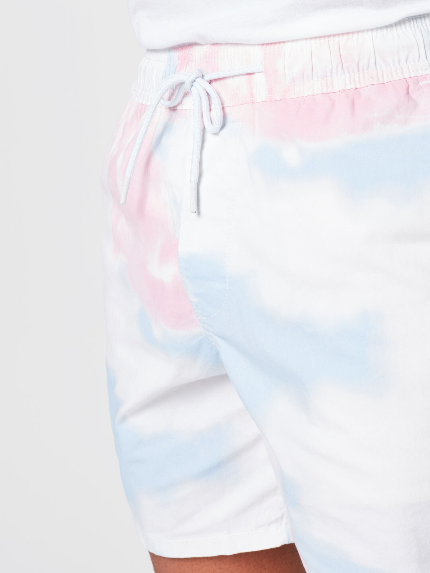 HOLLISTER Pantaloni azur / roz pastel / alb - Pled.ro