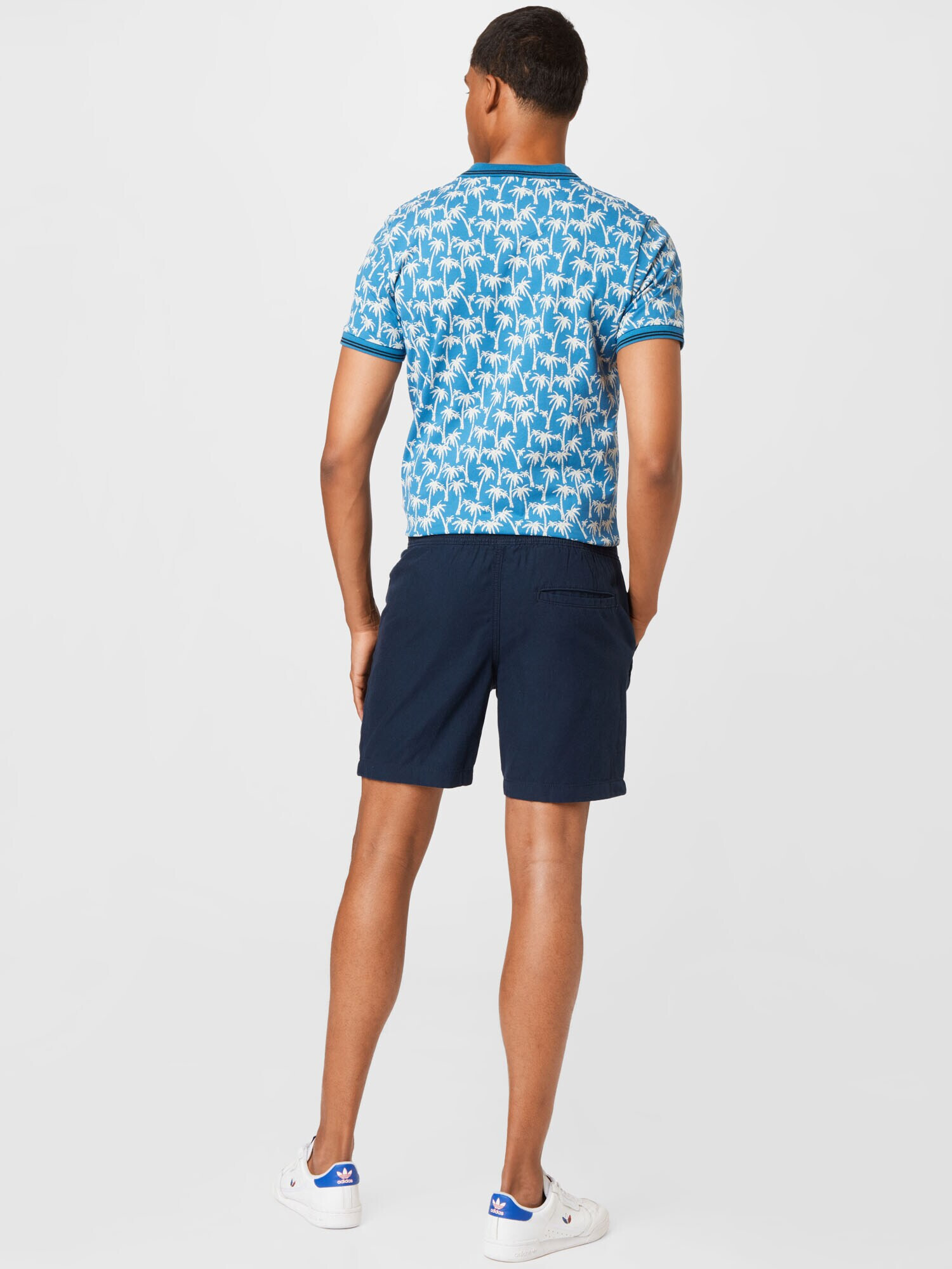 HOLLISTER Pantaloni bleumarin - Pled.ro