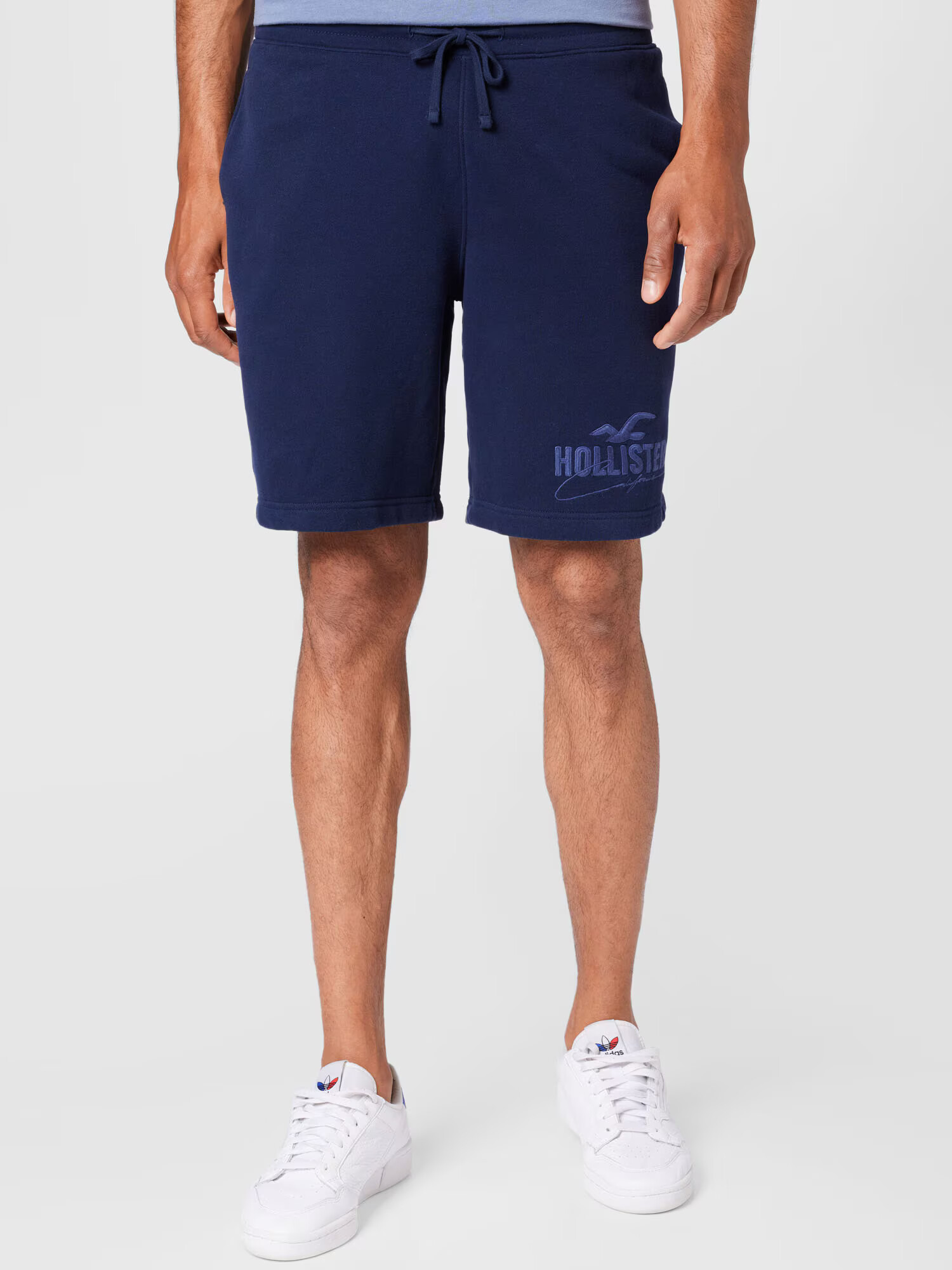 HOLLISTER Pantaloni bleumarin - Pled.ro