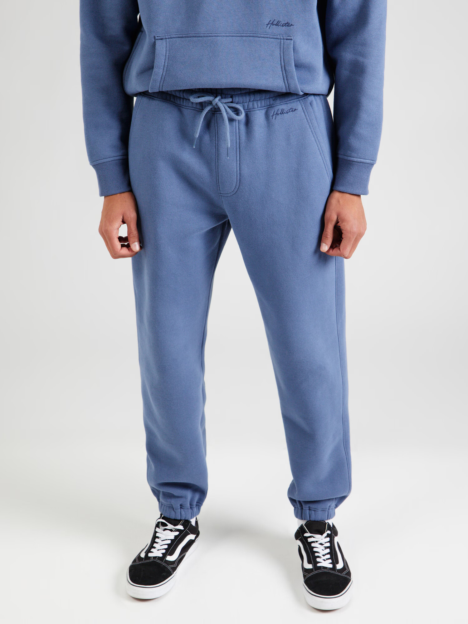 HOLLISTER Pantaloni bleumarin - Pled.ro