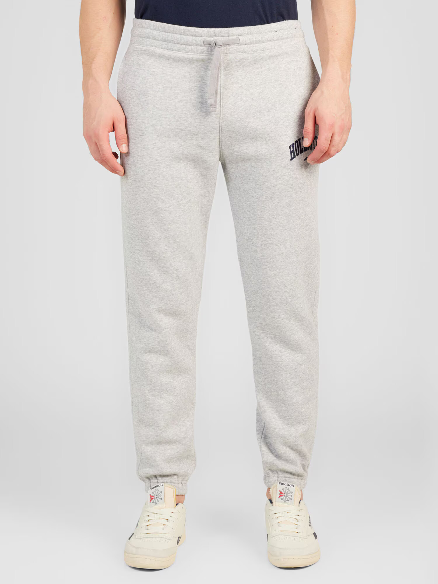 HOLLISTER Pantaloni bleumarin / gri amestecat - Pled.ro