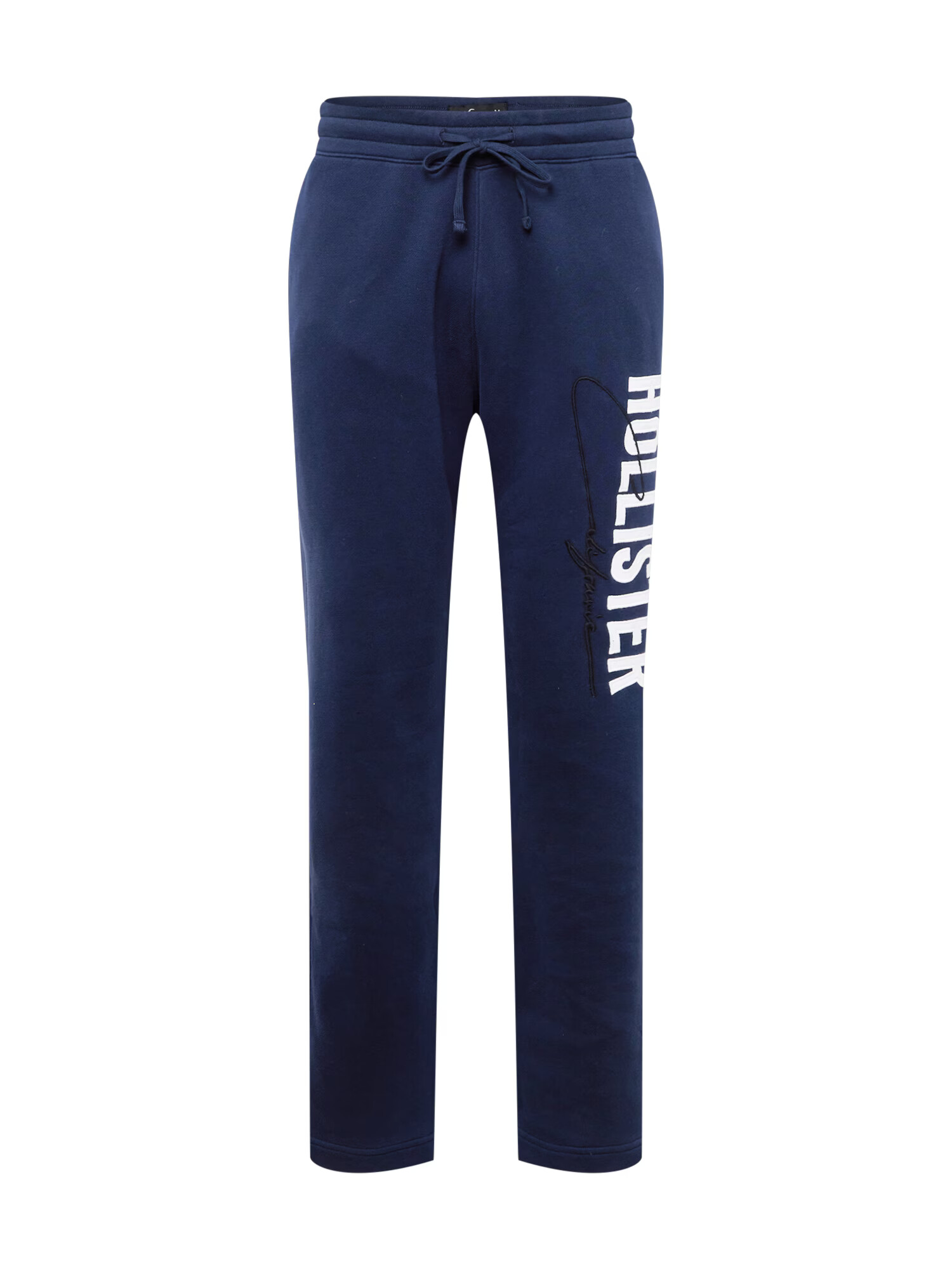 HOLLISTER Pantaloni bleumarin / negru / alb - Pled.ro