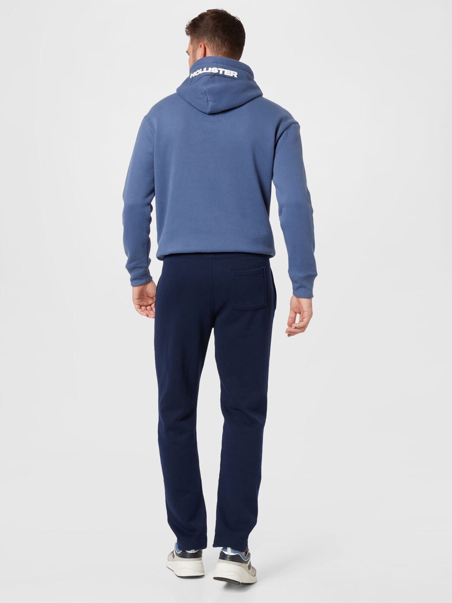 HOLLISTER Pantaloni bleumarin / roșu / alb - Pled.ro