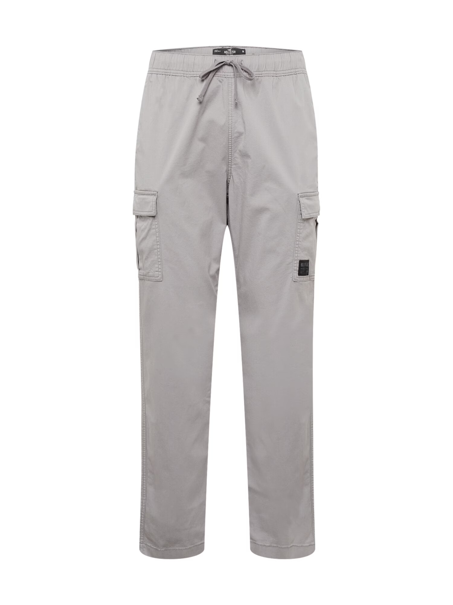 HOLLISTER Pantaloni cu buzunare gri deschis - Pled.ro