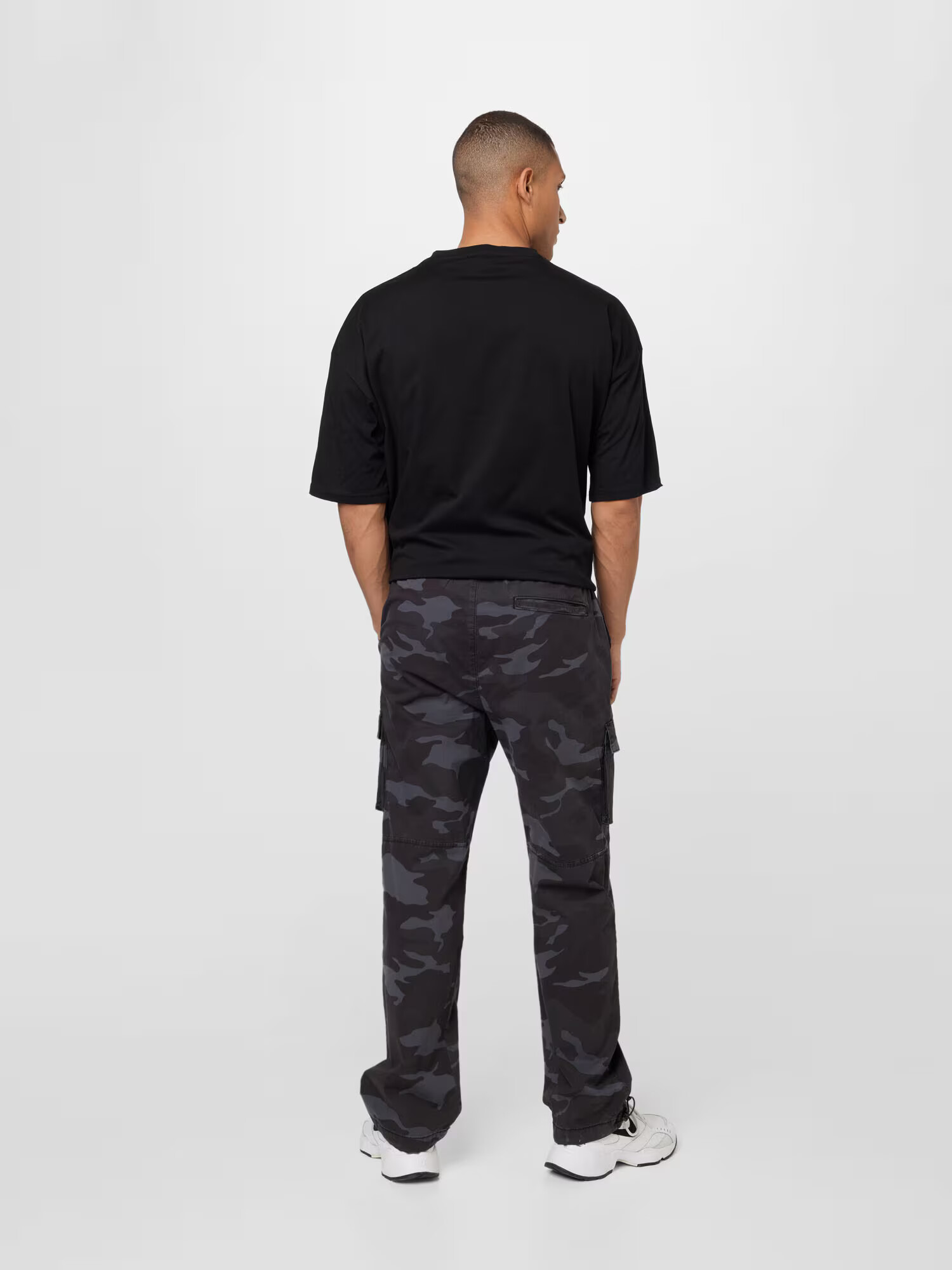 HOLLISTER Pantaloni cu buzunare gri / gri metalic / negru - Pled.ro