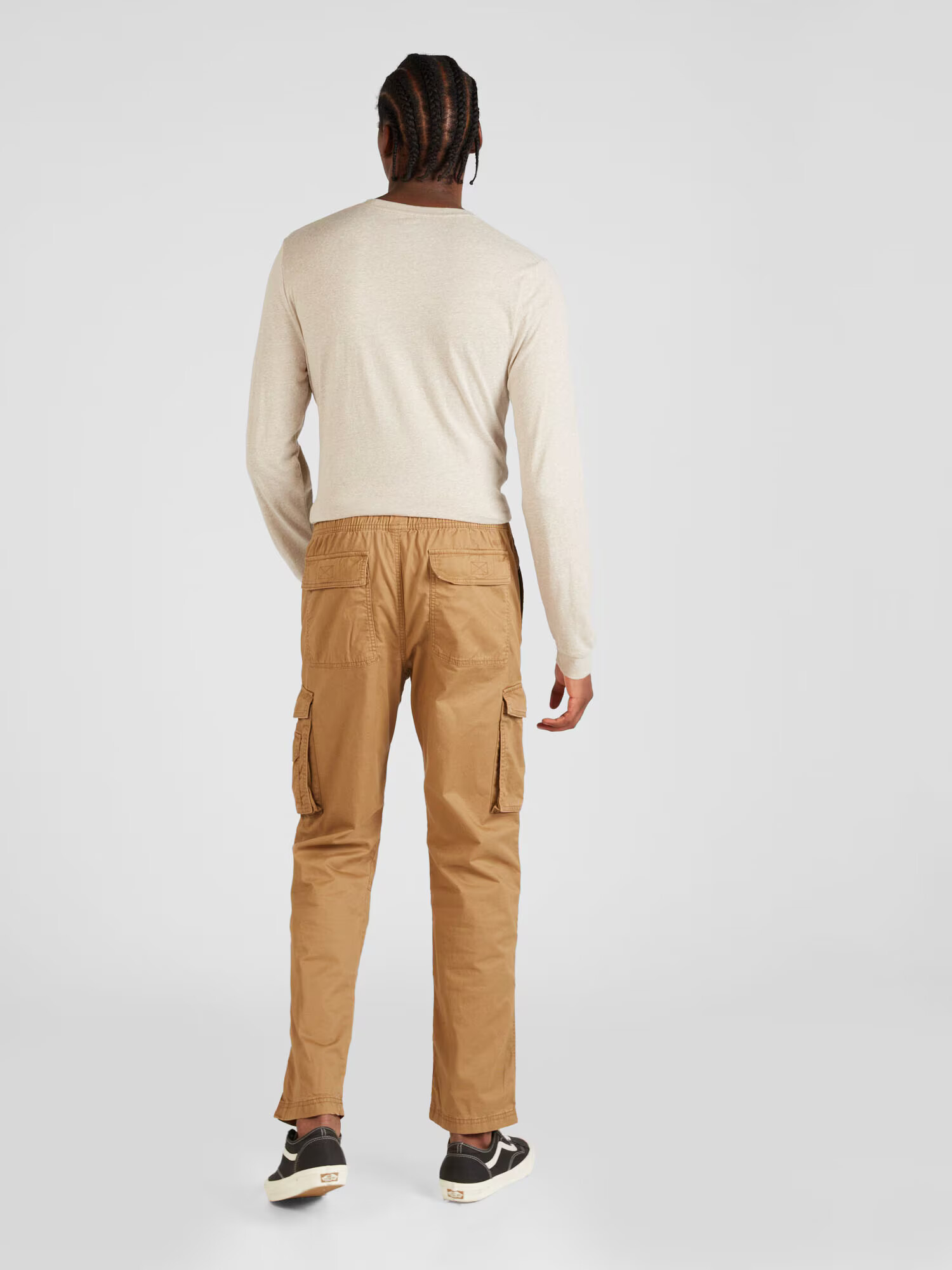 HOLLISTER Pantaloni cu buzunare maro caramel - Pled.ro