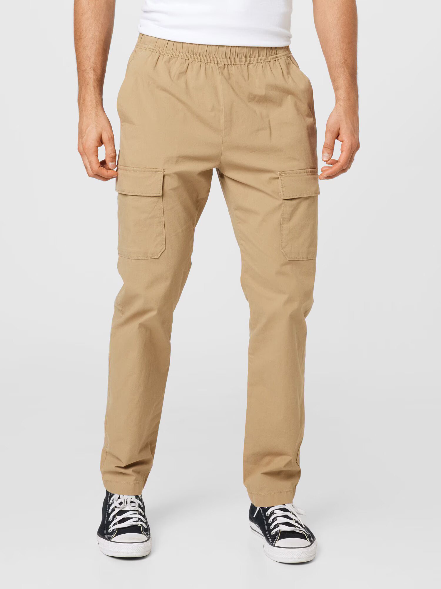 HOLLISTER Pantaloni cu buzunare maro deschis - Pled.ro