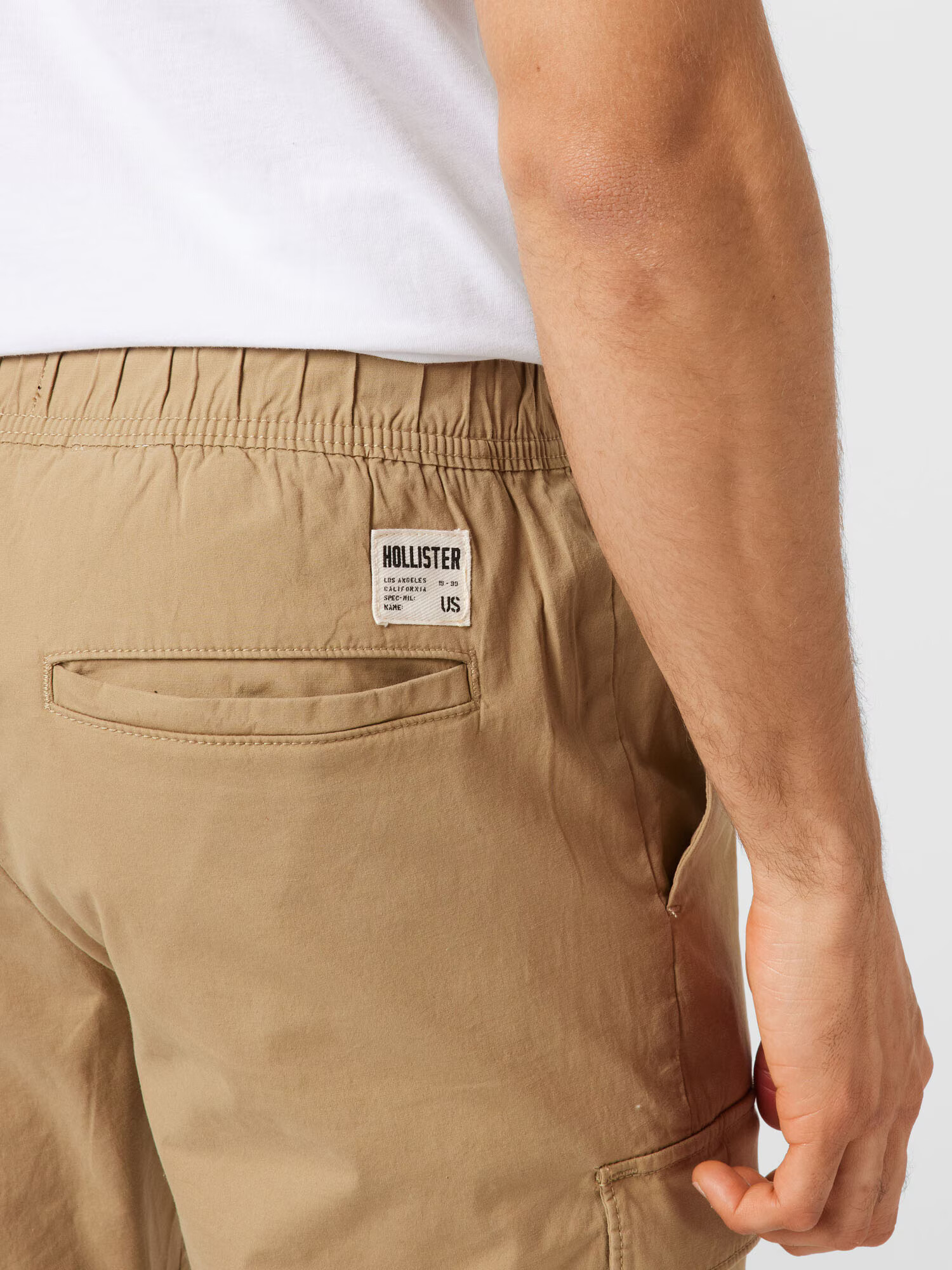 HOLLISTER Pantaloni cu buzunare maro deschis - Pled.ro