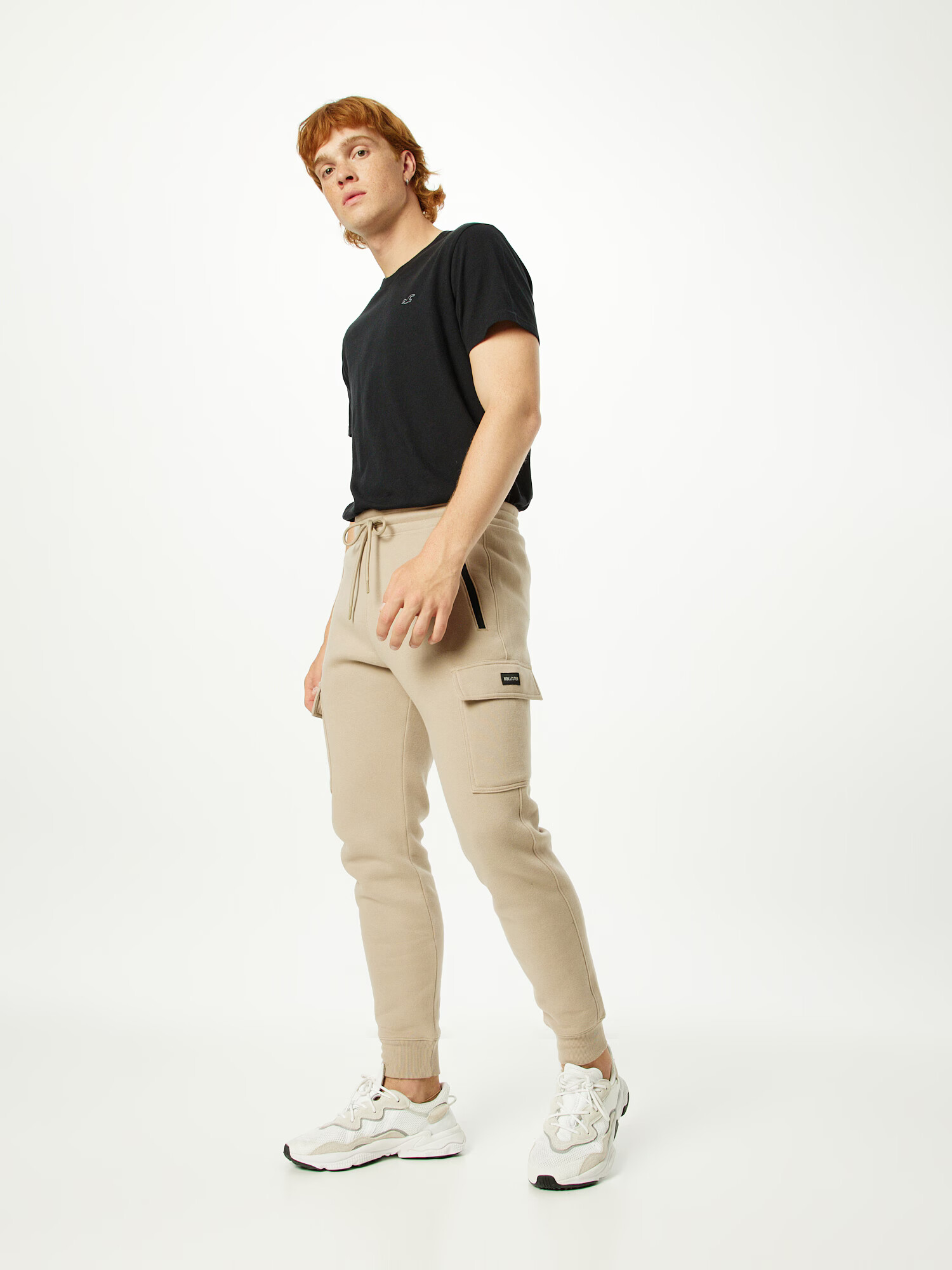 HOLLISTER Pantaloni cu buzunare maro deschis - Pled.ro