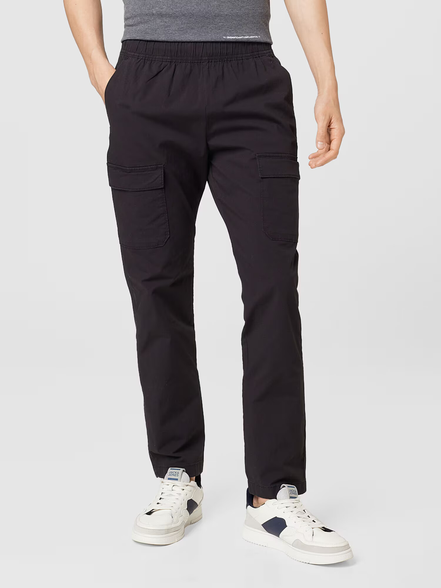 HOLLISTER Pantaloni cu buzunare negru - Pled.ro