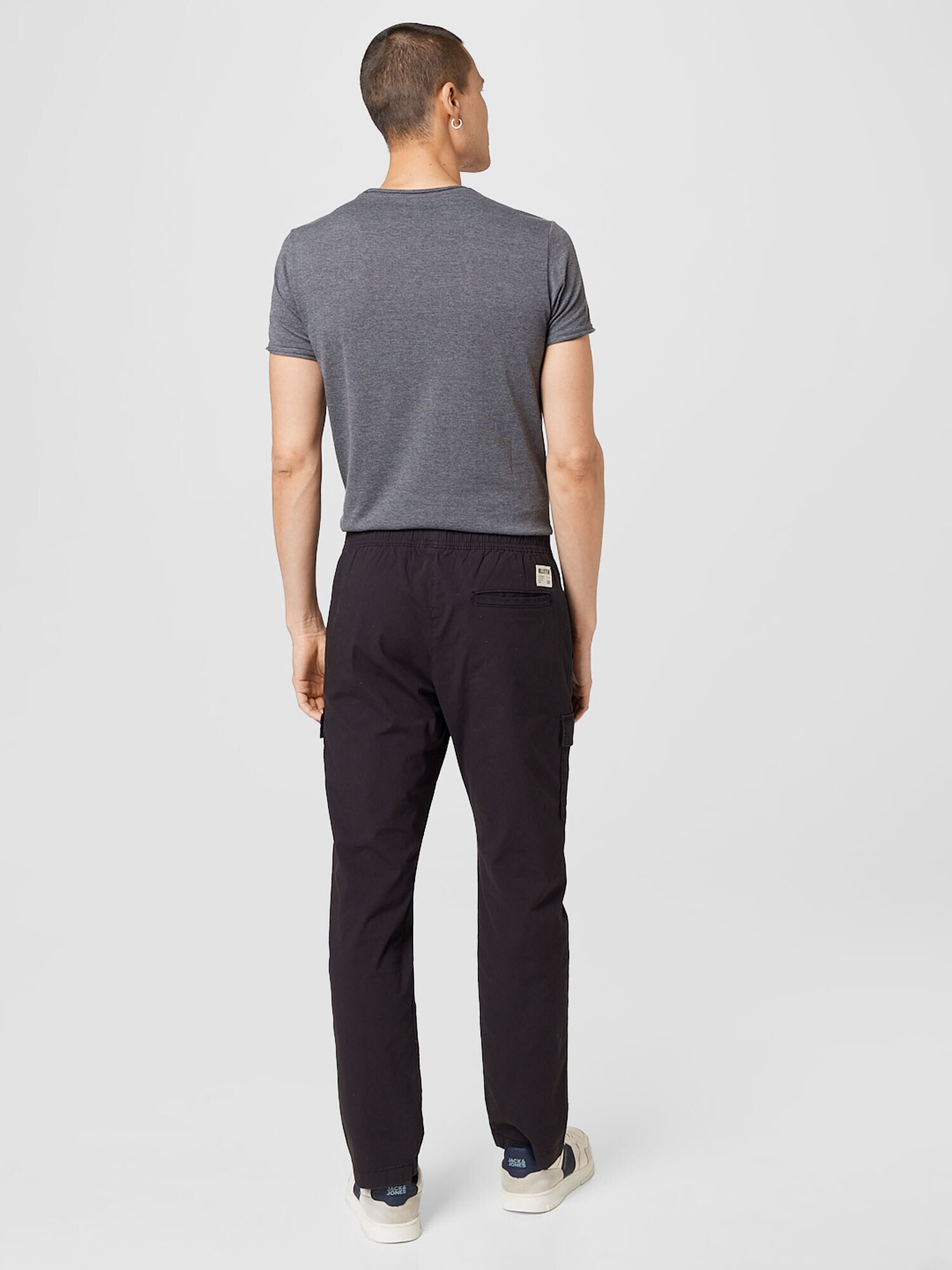 HOLLISTER Pantaloni cu buzunare negru - Pled.ro