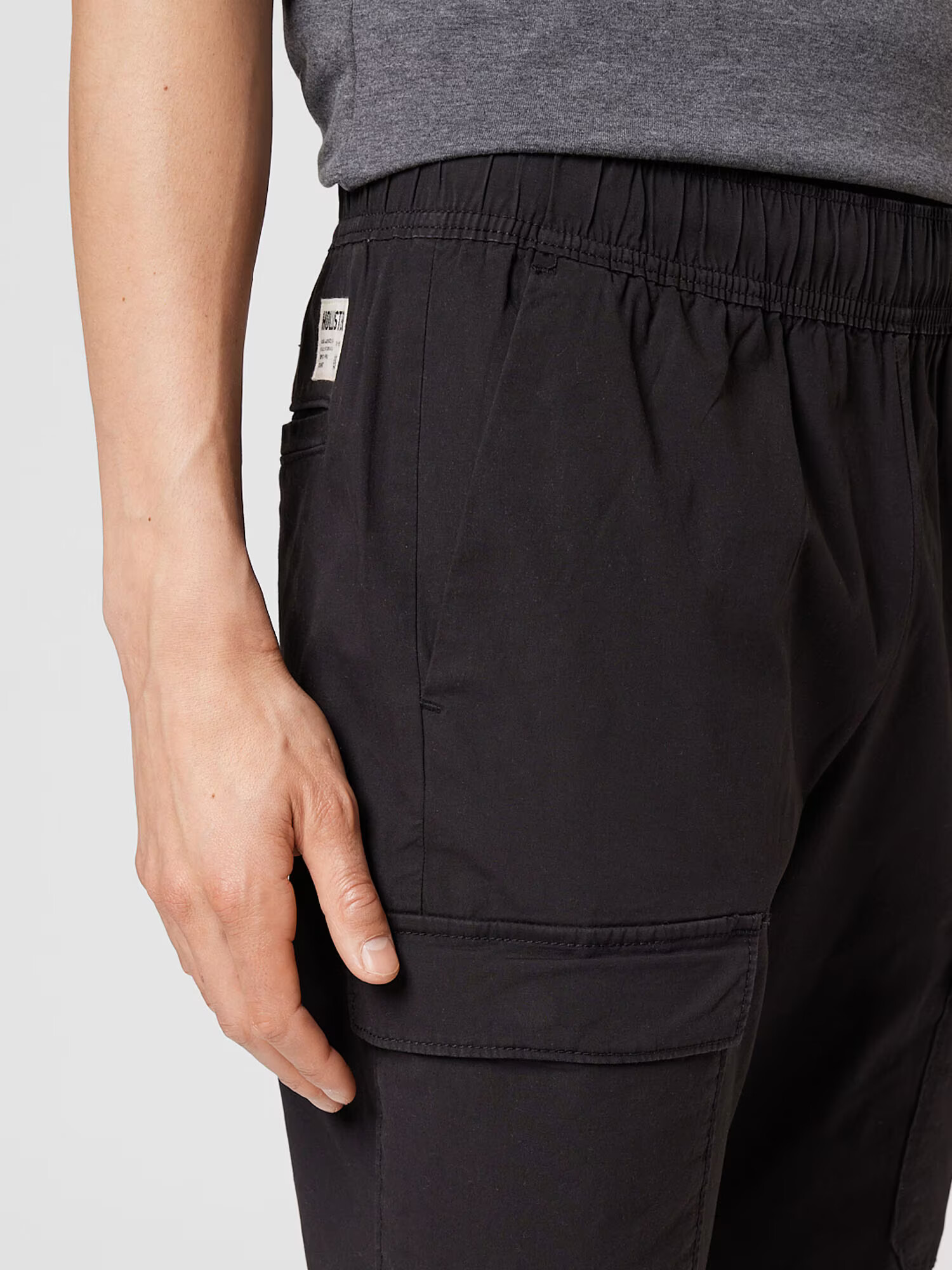 HOLLISTER Pantaloni cu buzunare negru - Pled.ro